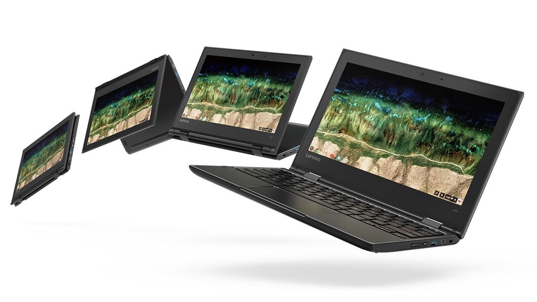 NEW Lenovo 500e 2nd Generation 4G 32GB, Flip Touch Screen ChromeBook 11.6” + Pen