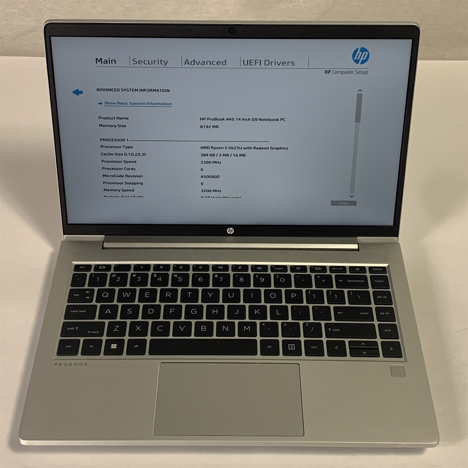HP ProBook 445 G9 14″ Laptop Ryzen 5 5625U 2.3GHz 8GB – NO DRIVE