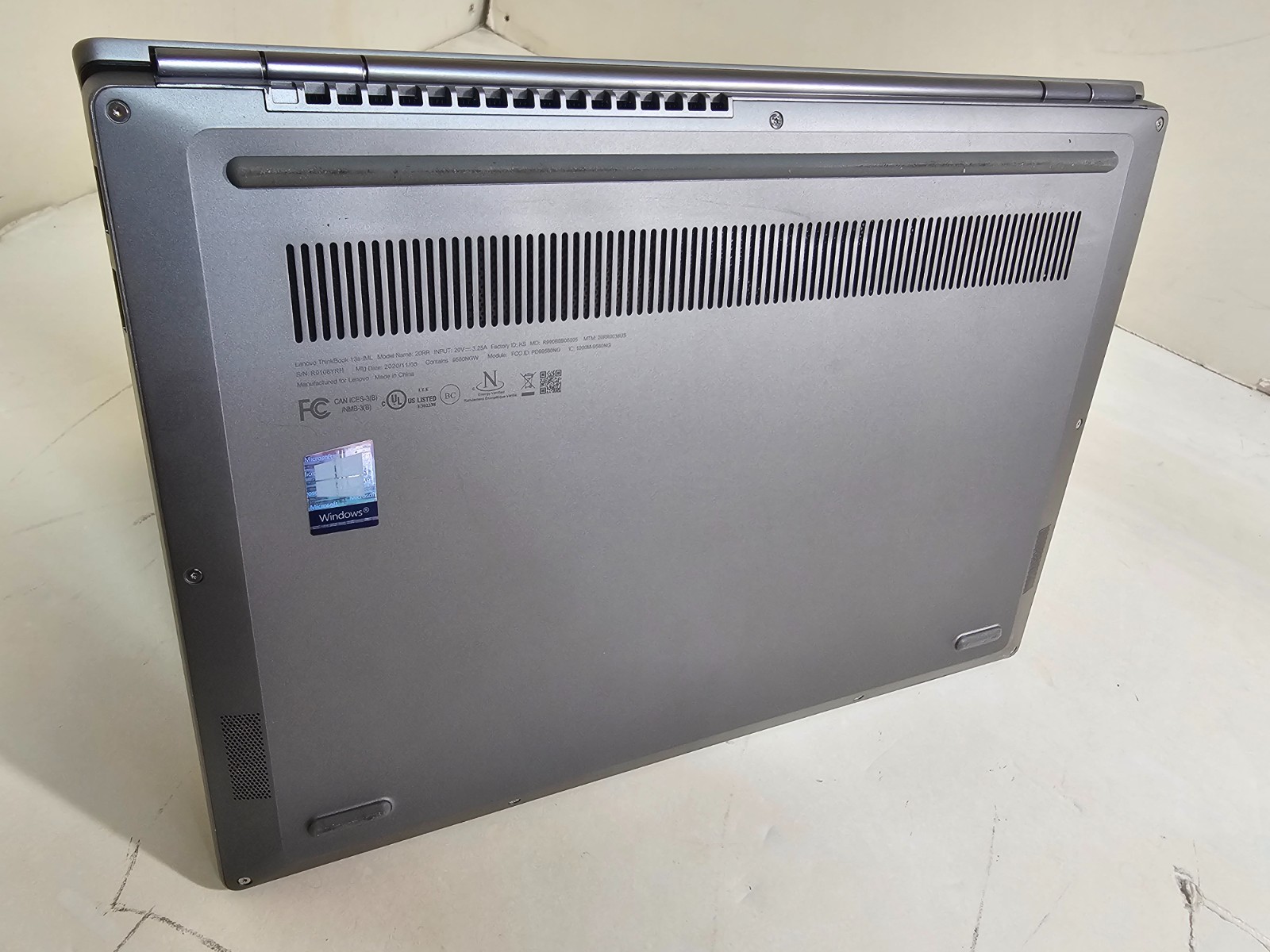 Lenovo ThinkBook 13s-IML Laptop – 1.8 GHz i7-10510U 8GB 256GB Cam 13.3″ 20RR S1