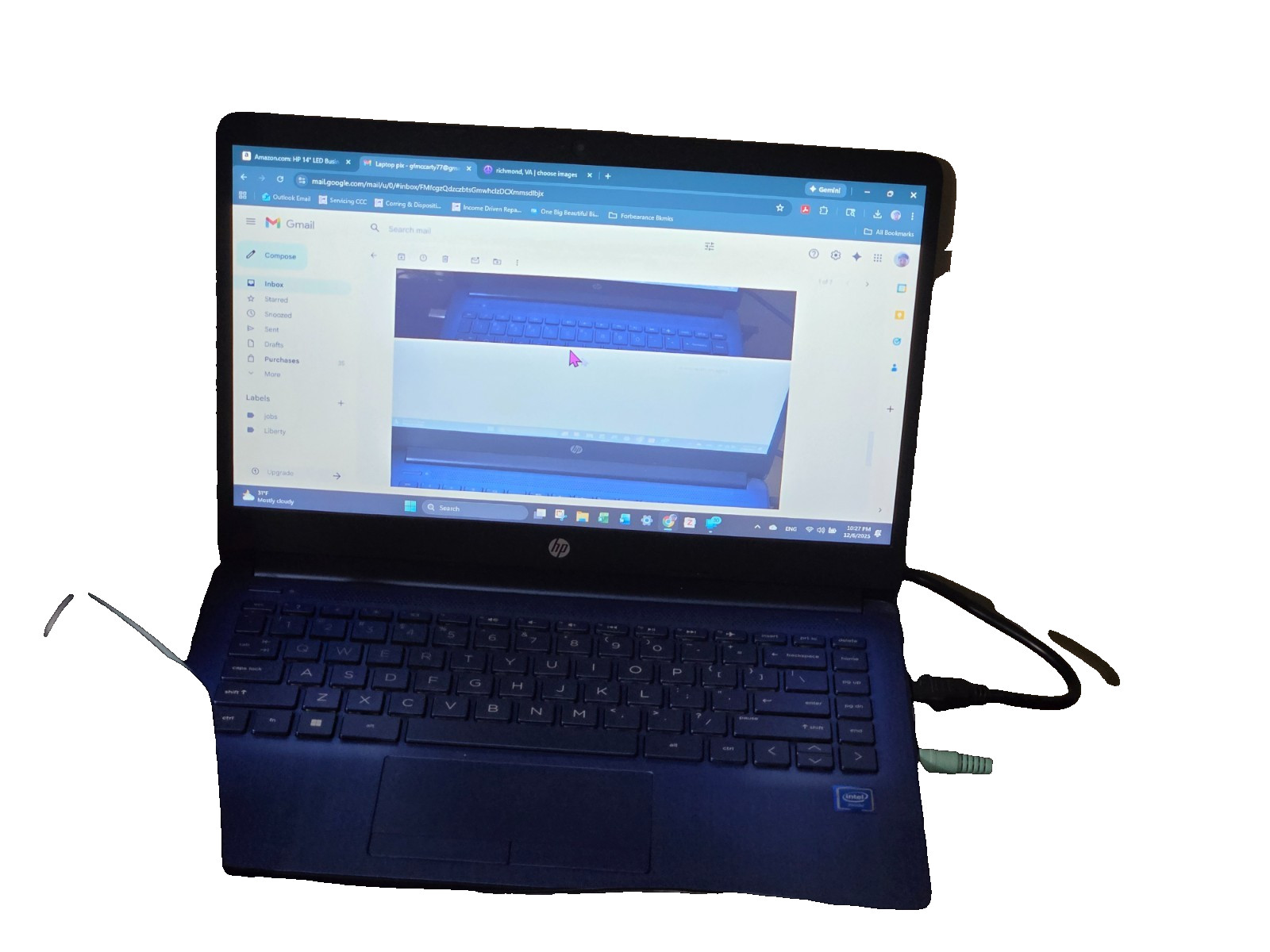 HP 14 inch (64 GB, AMD 3020e, 1.20 GHz, 4GB) Notebook/Laptop – Blue -…