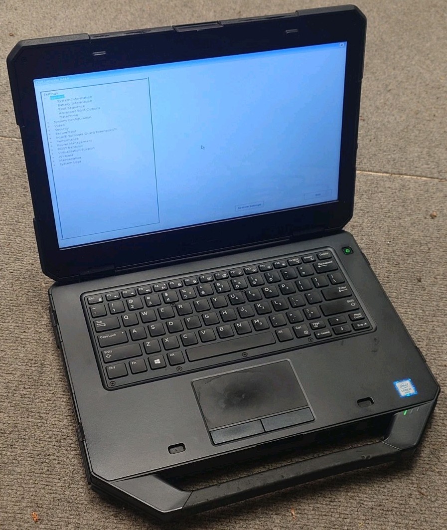 Dell Latitude Rugged 5414 P46G: Intel i5-6300U, 16GB DDR4, With Charger (Posts)