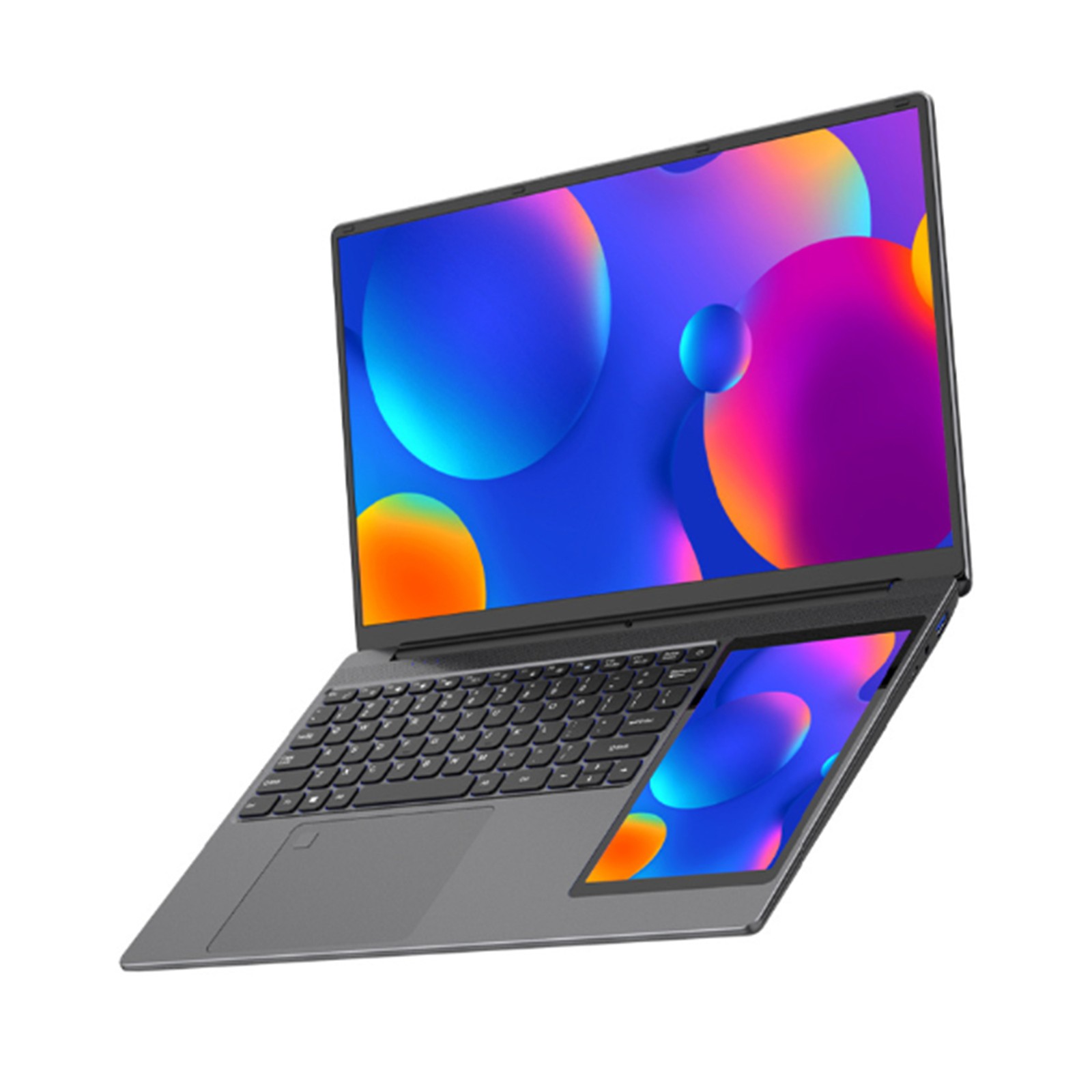 Hot 15.6 Inch Laptop With 7in Touch Screen For 10 11 Dual Screen Laptop⭐