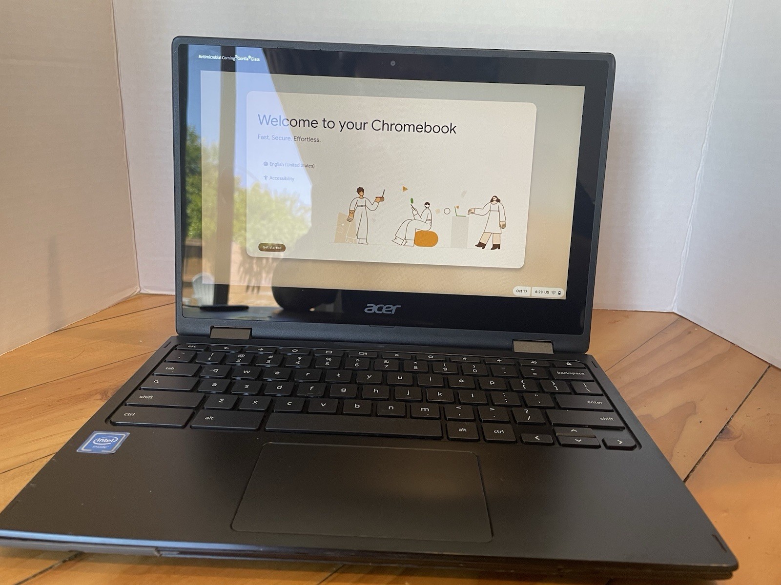 Acer Chromebook R752T 11.6 Touchscreen 2-in-1 4GB 32GB Intel w/ Charger Read