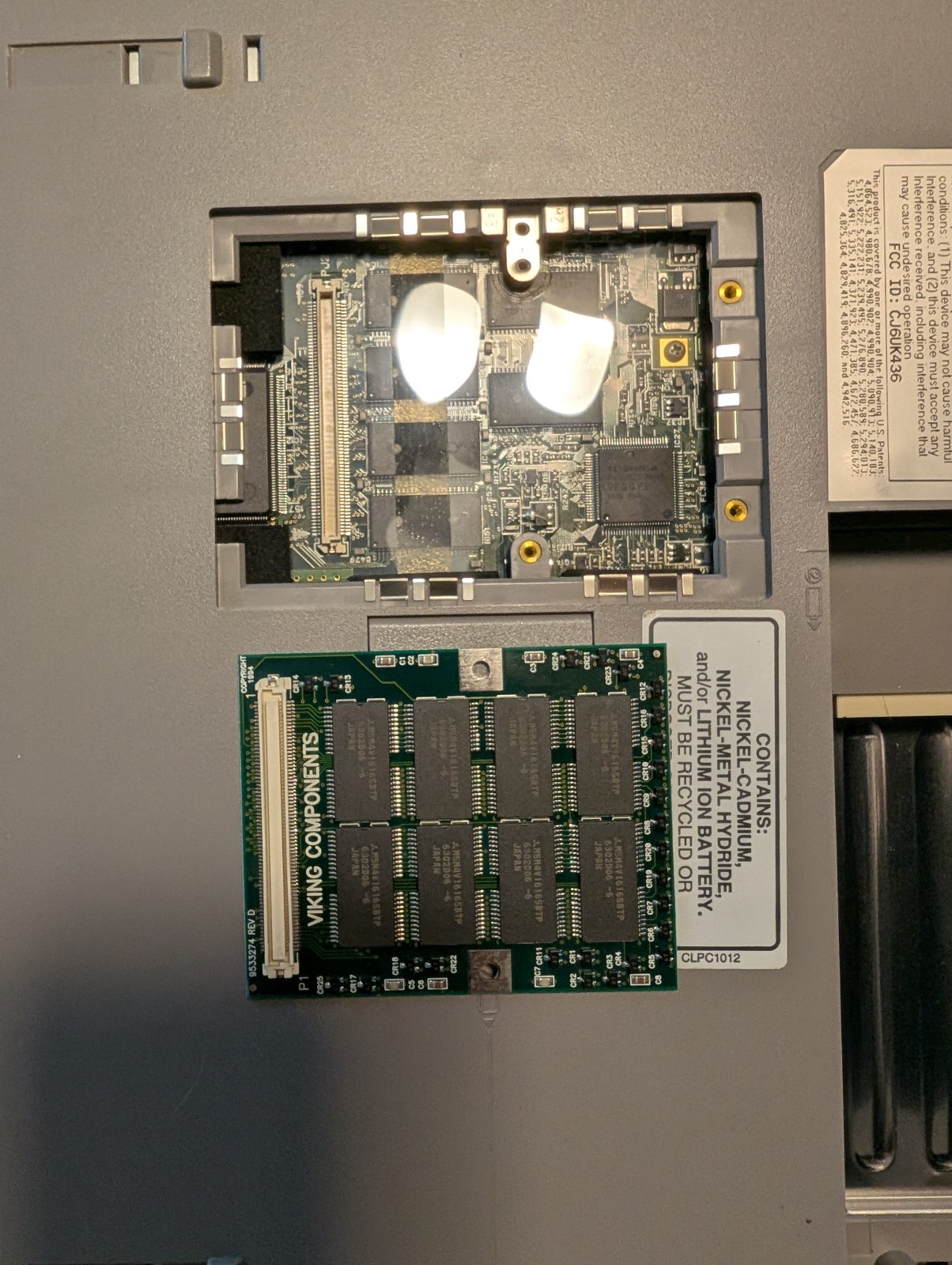Toshiba 430CDT with docking station and extras – for repair