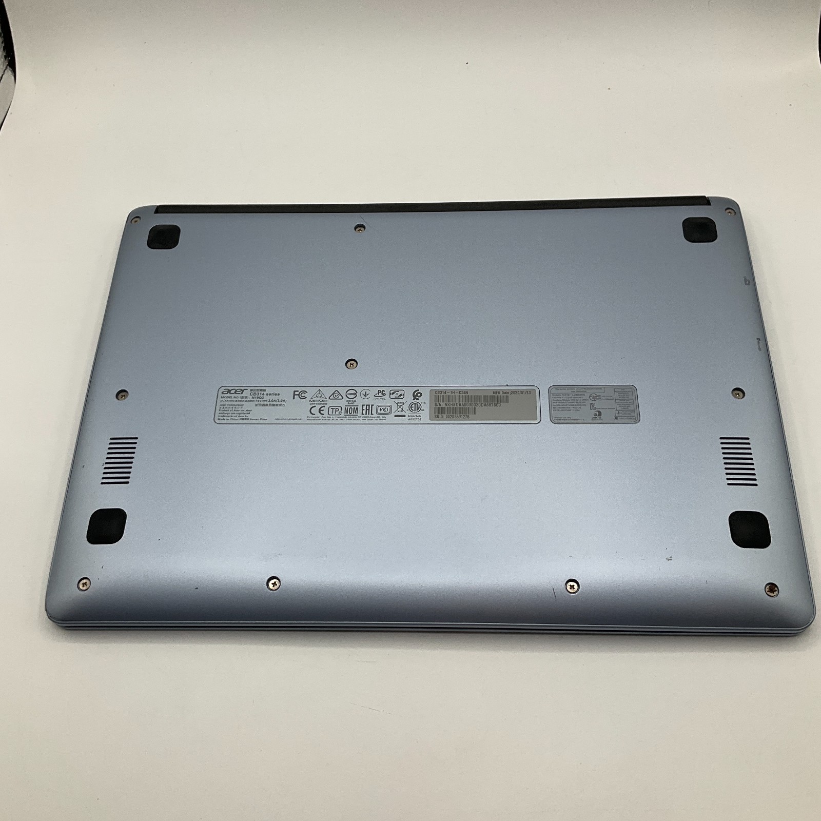 Acer Chromebook N19Q2 14″ Intel Celeron N4000 4GB RAM 64GB Storage Blue