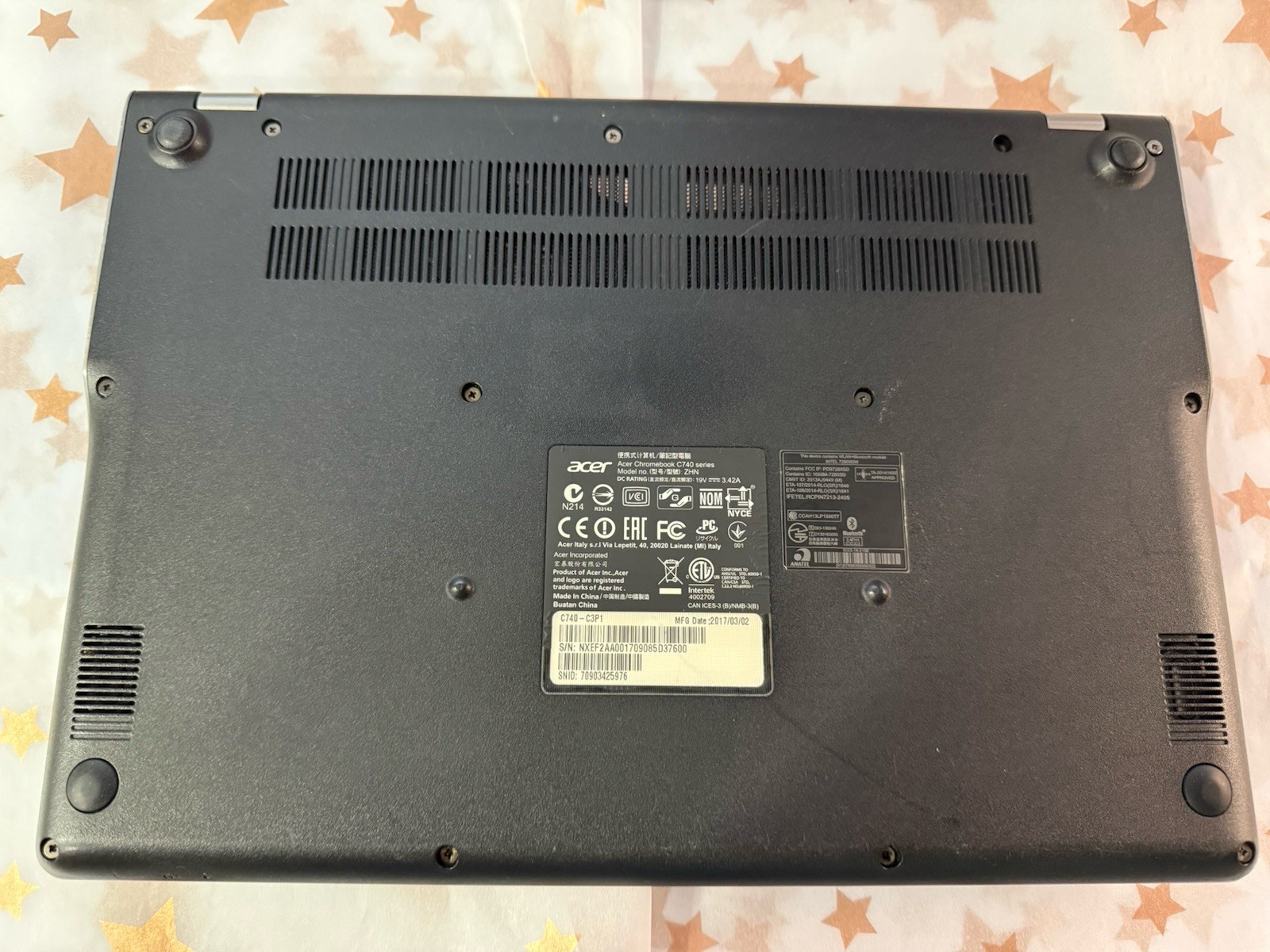 Dell Chromebook 11 P22t & Acer Chromebook C740
