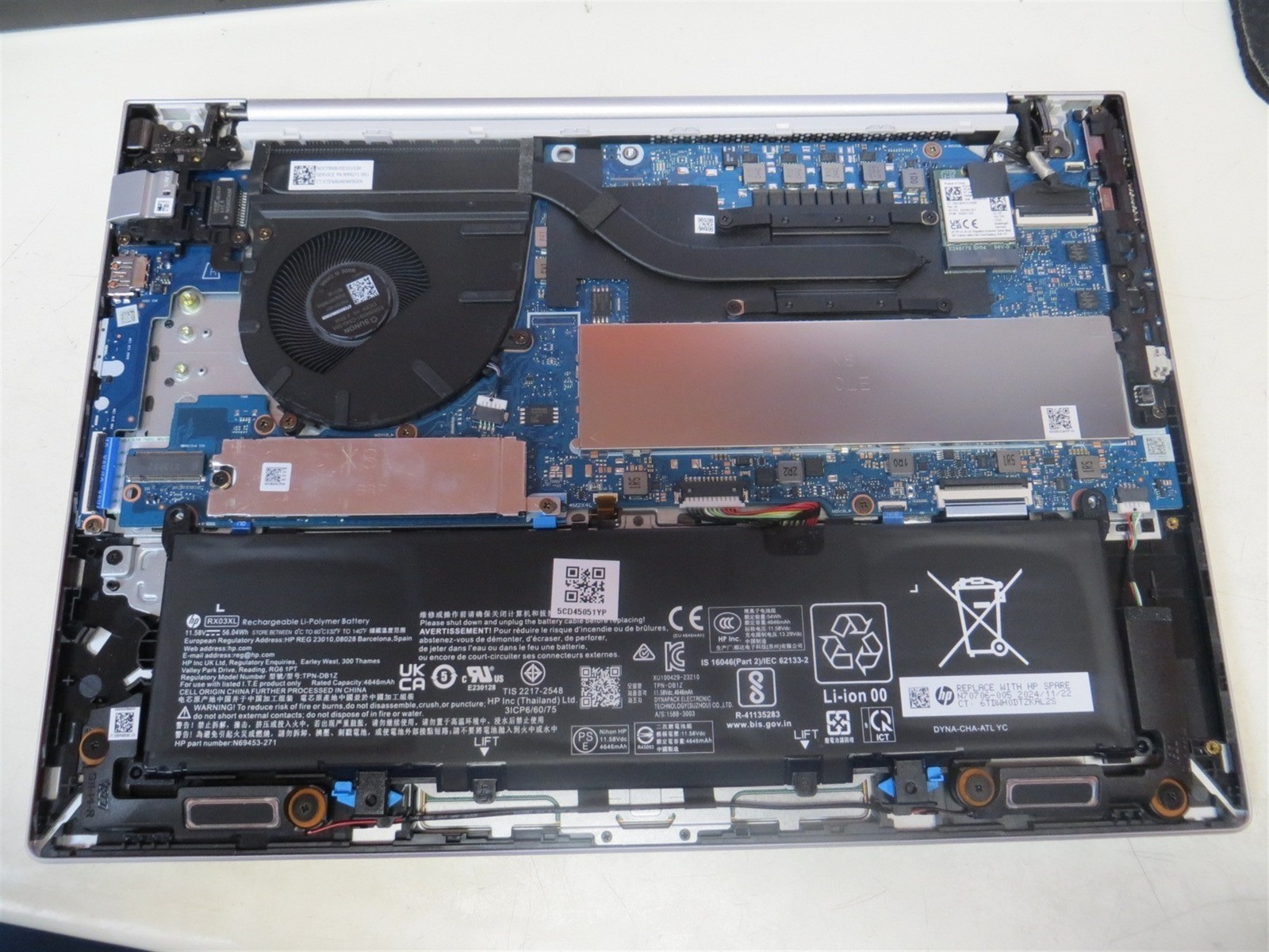 HP ProBook 445 G11 14″ Laptop AMD Ryzen 7 7735U 2.7GHz 16GB 512GB SSD No PSU