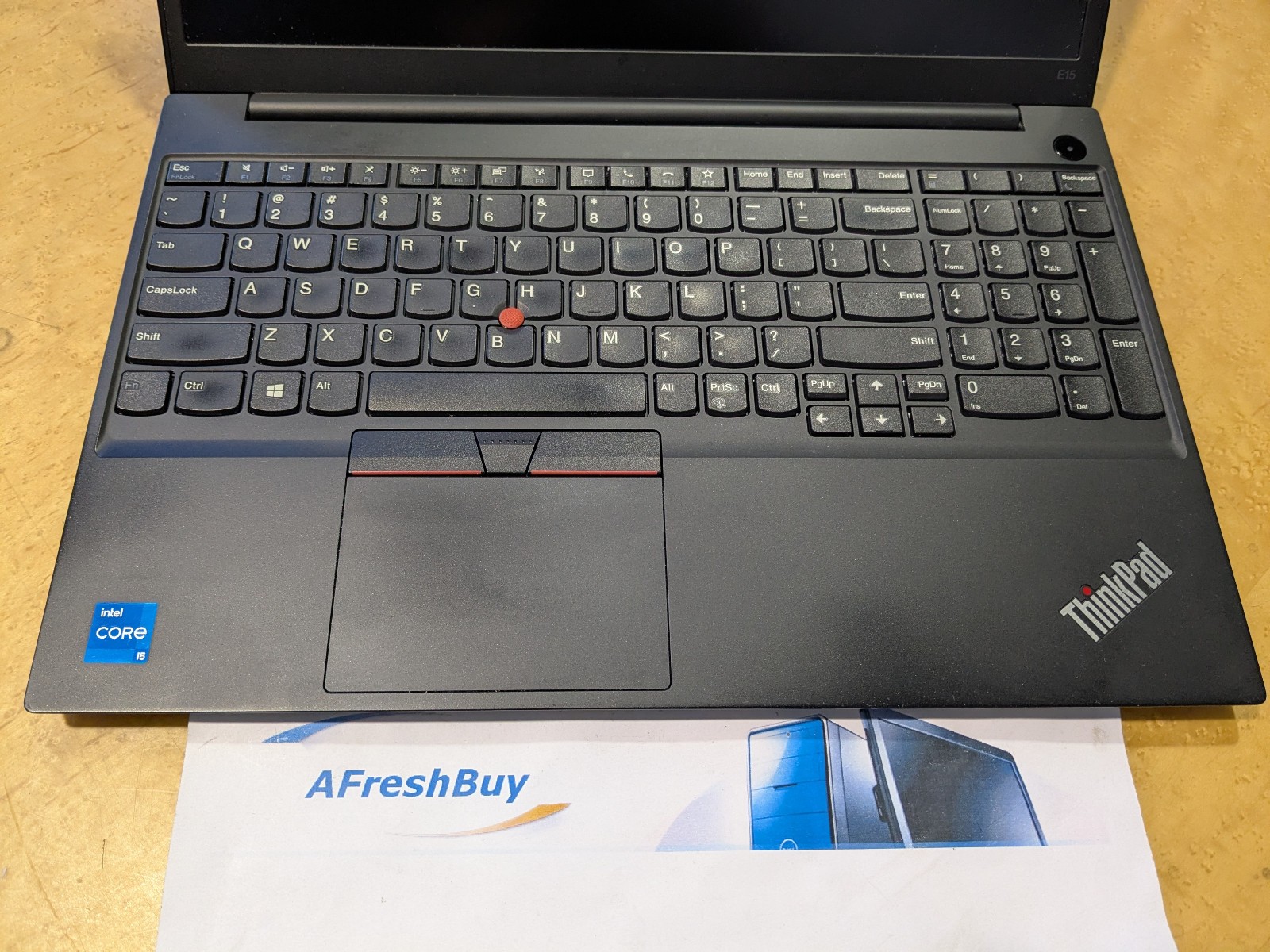 Lenovo Thinkpad E15 Gen 2 15.6″ i5-1135G7 2.4GHz 8GB Ram 256GB SSD No OS/AC #5