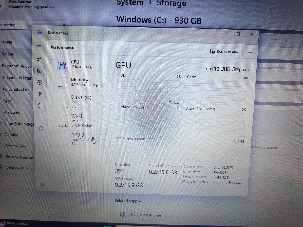 Hp Laptop 17-CN0001T 17.3″ 1TB SSD, 32GB RAM, INTEL PENTIUM N6000