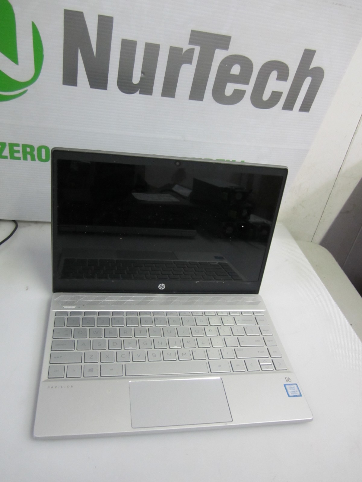 HP Pavilion 13-an0010nr i5-8265U 8GB 1.60GHZ 256GB M2SSD NO OS + AC LAPTOP READ