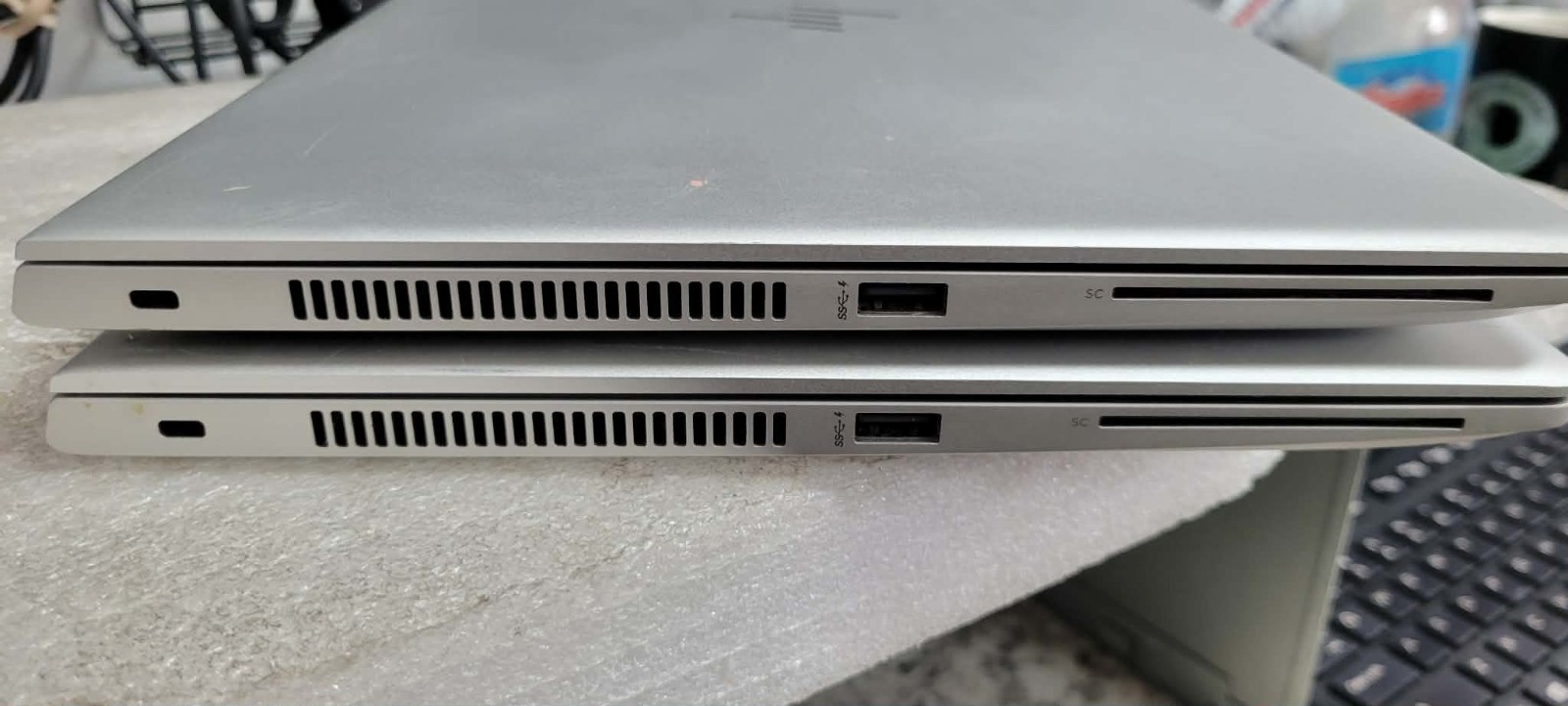 2x HP EliteBook 745 G6 Laptop w/ AMD Ryzen 5 PRO 3500u 2.10 GHz 8GB RAM No SSD