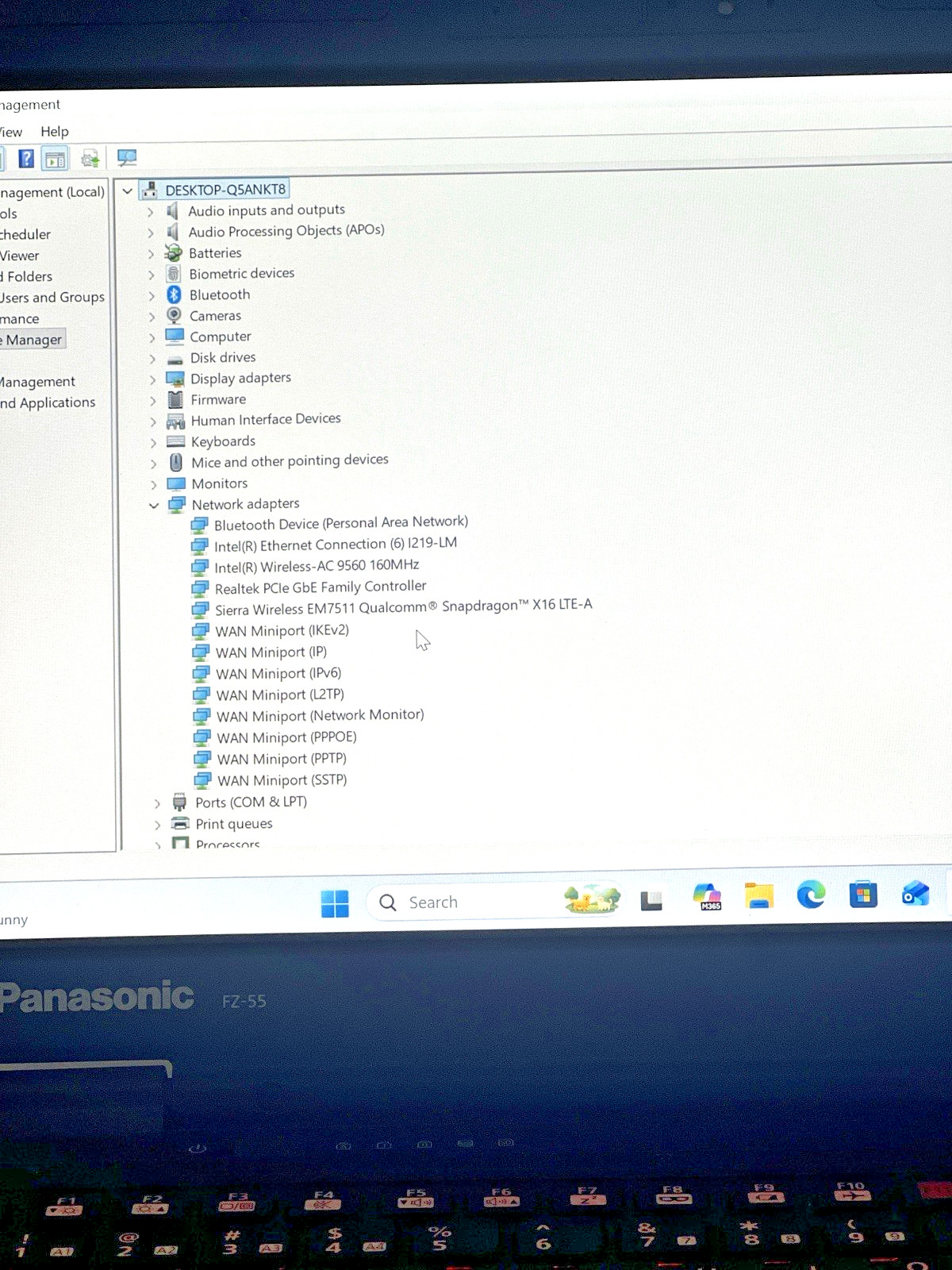 Panasonic Toughbook FZ-55 core i7 /1Tb SSD/32gb ram/4G LTE/dGPS/TOUCH/W11 450Hrs