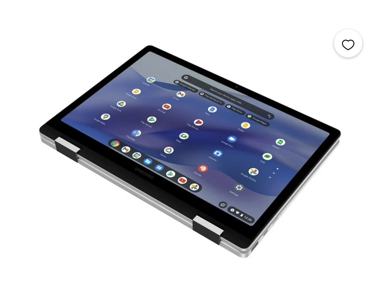 Samsung Galaxy Chromebook 2 XE520QEA-KB2US 12.4″ Touchscreen Convertible 2 in 1