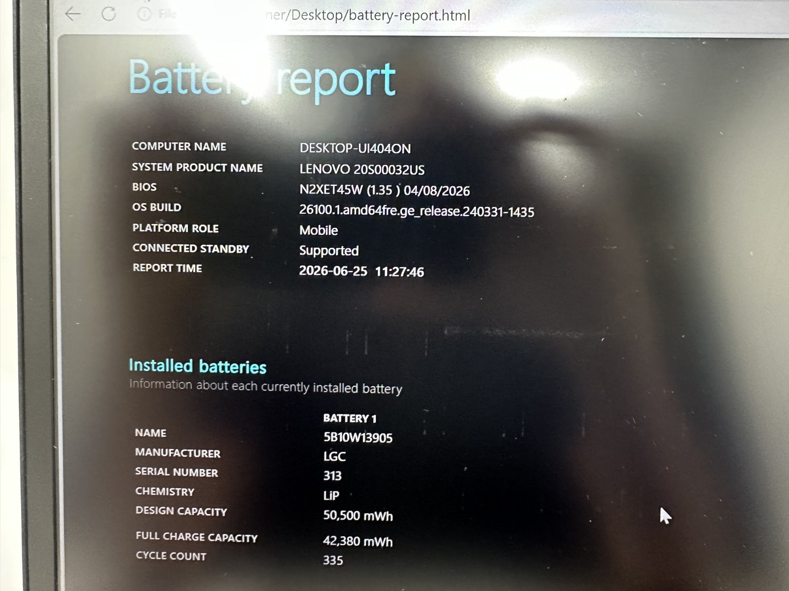 Lenovo ThinkPad T14 Gen 1, 256GB NVMe SSD Intel Core i5 10th Gen 8GB RAM Win11