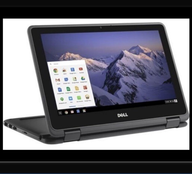 Dell Chromebook 3100 11.6″ 32GB EMMC Intel N4020 Convertible 2 In 1 w/Case