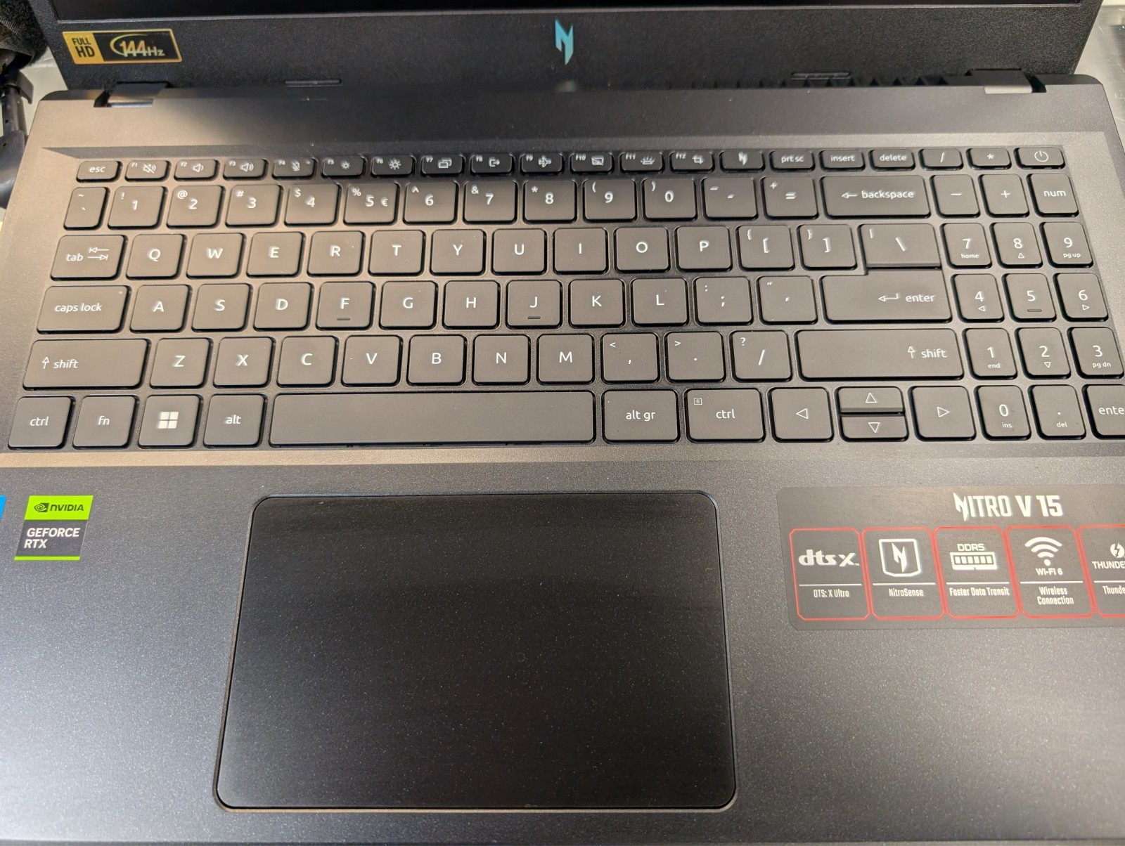 Acer Nitro V 15 ANV15-51-51H9 i5-13420H RTX 4050 16GB No SSD Parts/Repair