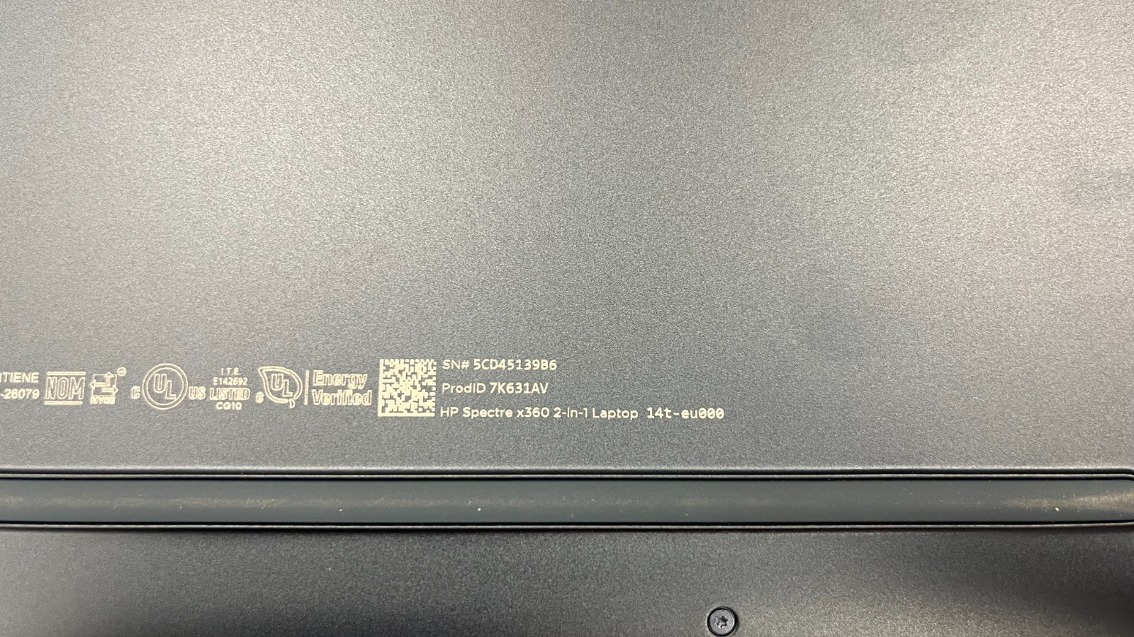 HP Spectre x360 14.0″ 7K635AV 5CD45139B6 (Grade C)