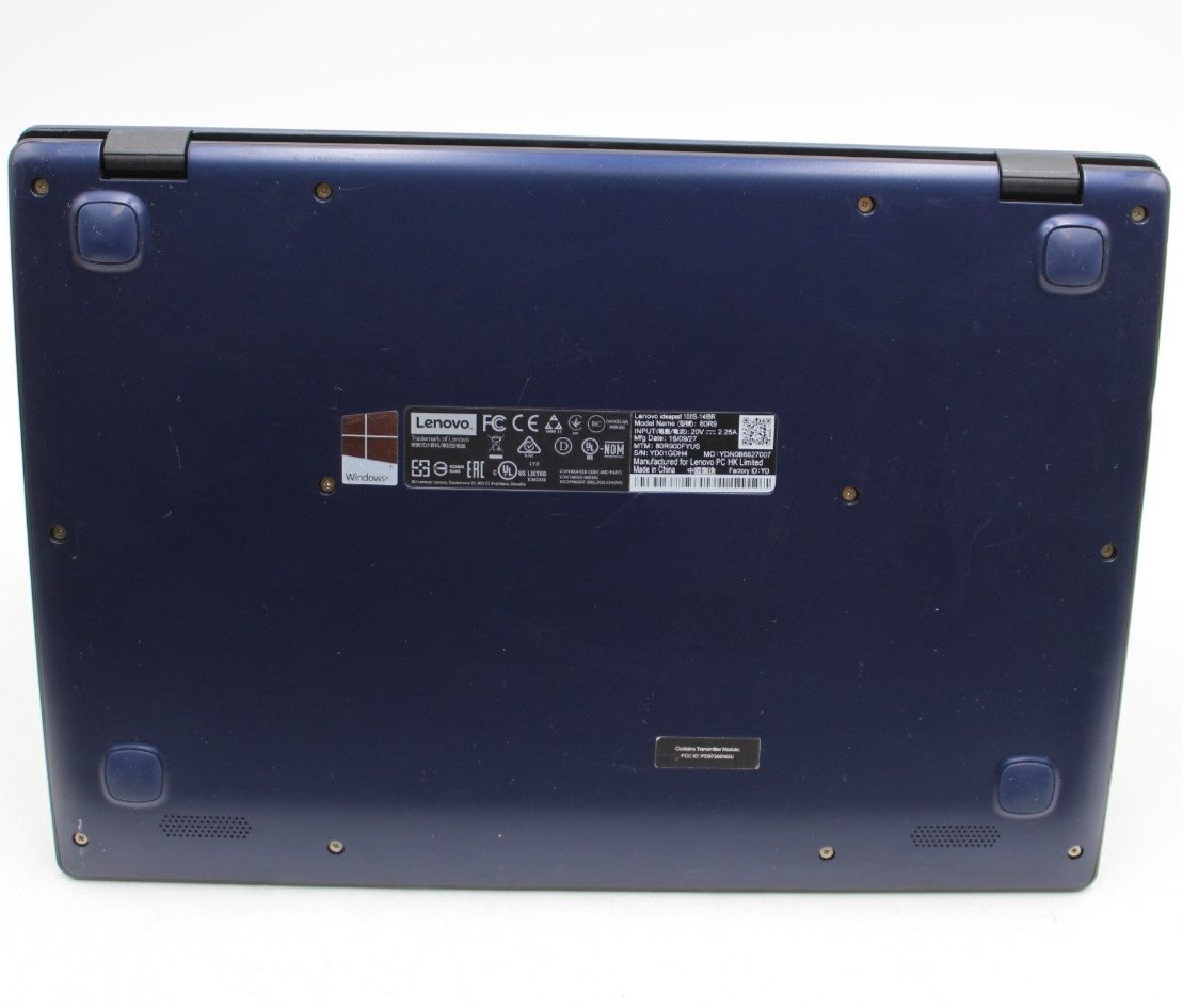Lenovo Ideapad 80R9 14in 31 GB EMMC 2 GB RAM Celeron N3060 NO OS