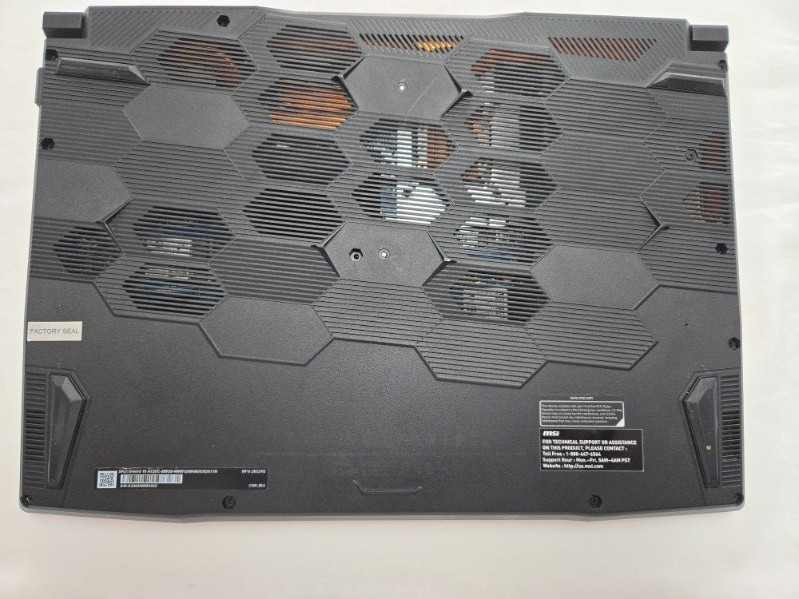 MSI Sword 15 A12UC Gaming i5-12450H 1.50GHz 8GB RAM 512GB SSD NVIDIA RTX 3050
