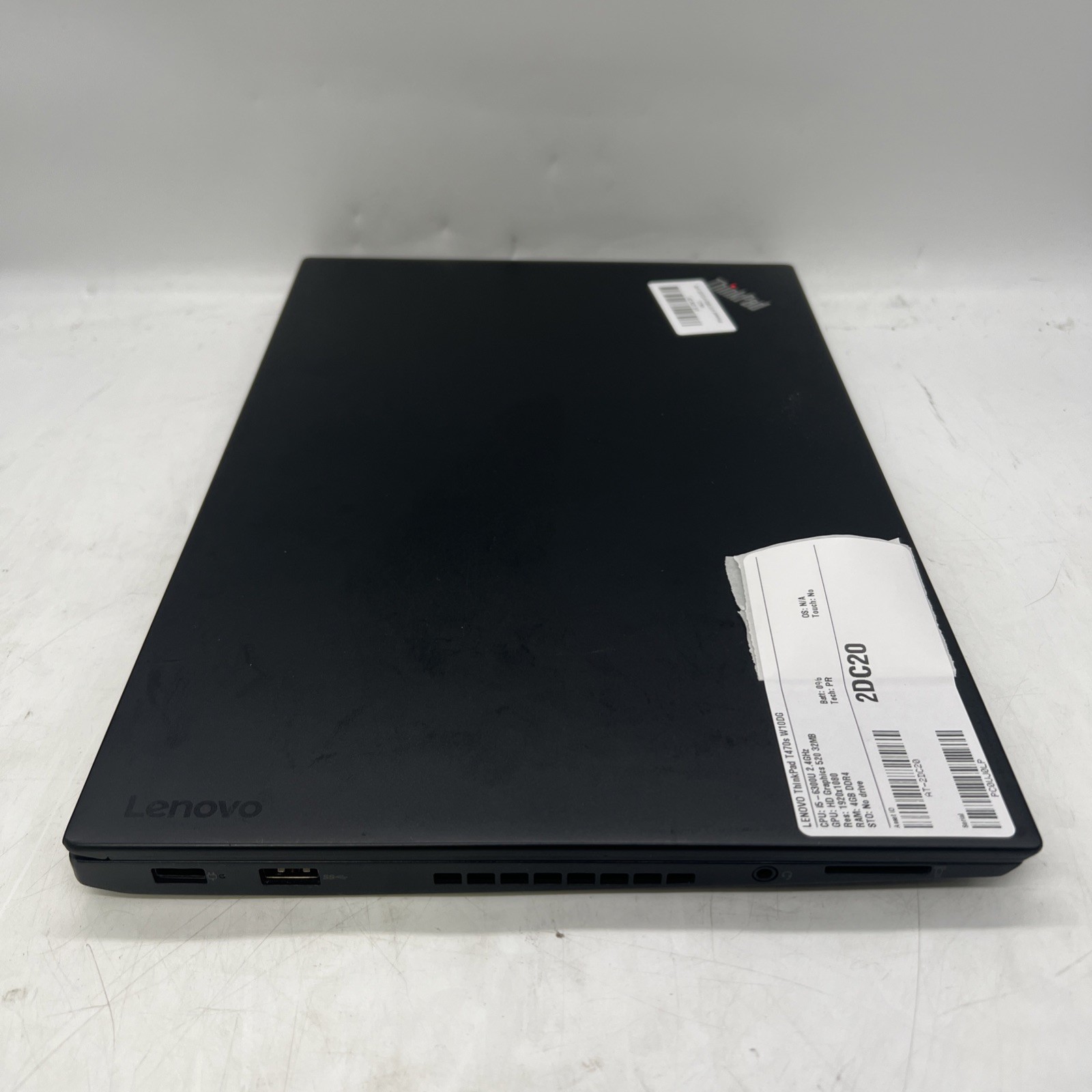 Lenovo Thinkpad T470s I5 6300U 2.4GHz 8GB RAM No Drive No OS