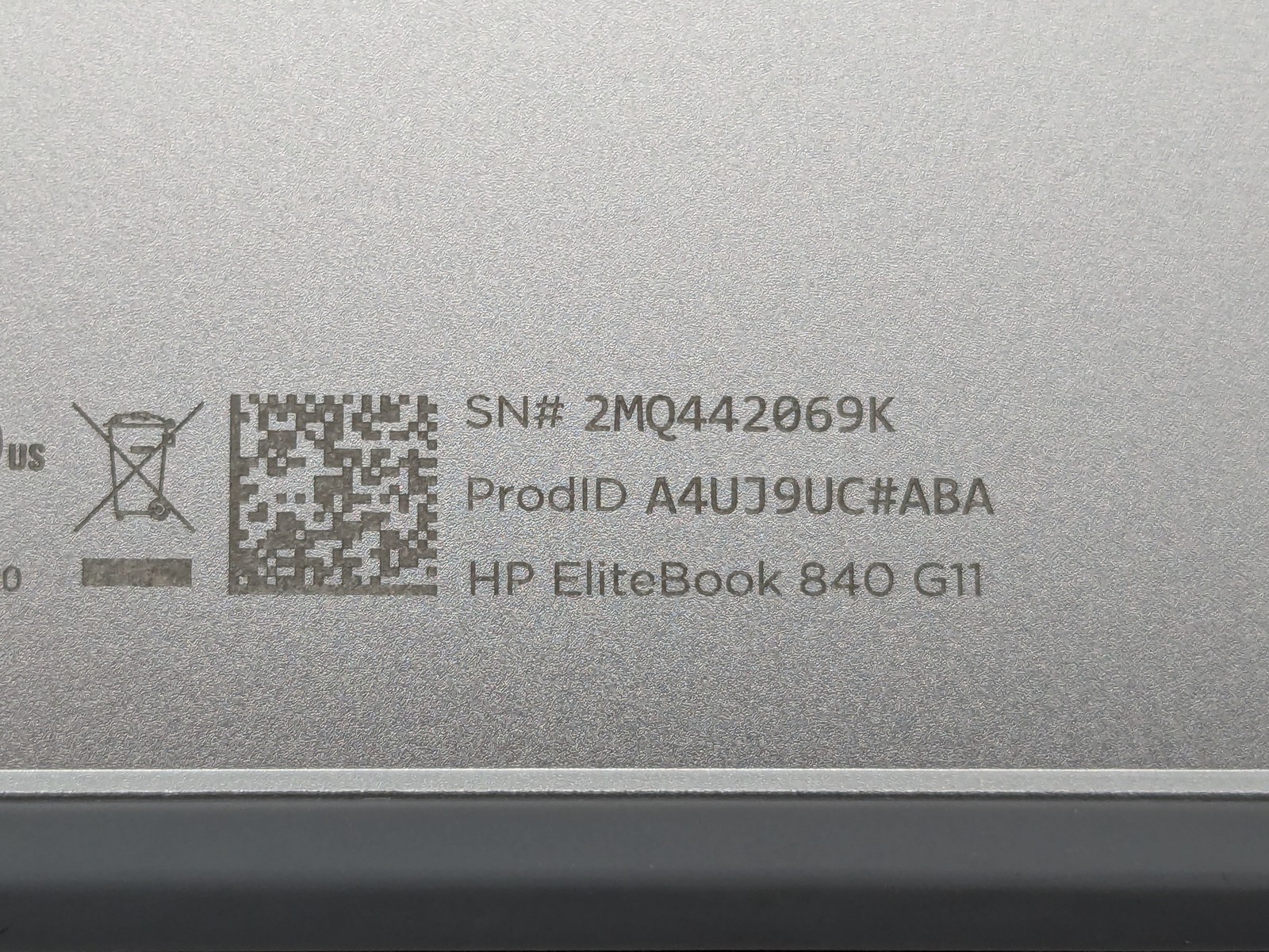 HP EliteBook 840 G11 14″ FHD+ ULTRA 5 135U 256GB SSD 16GB W11P FPR Warranty