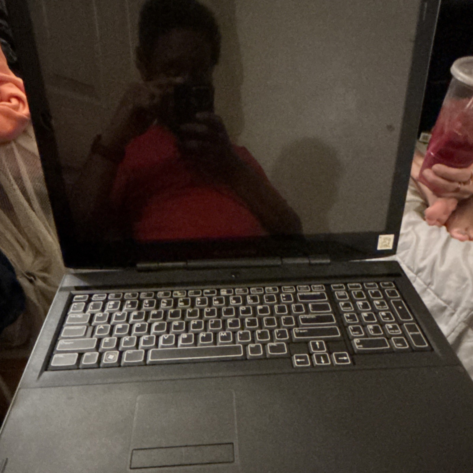 Alienware Gaming Laptop Black Backlit Keyboard HDMI Ethernet USB VGA Ports
