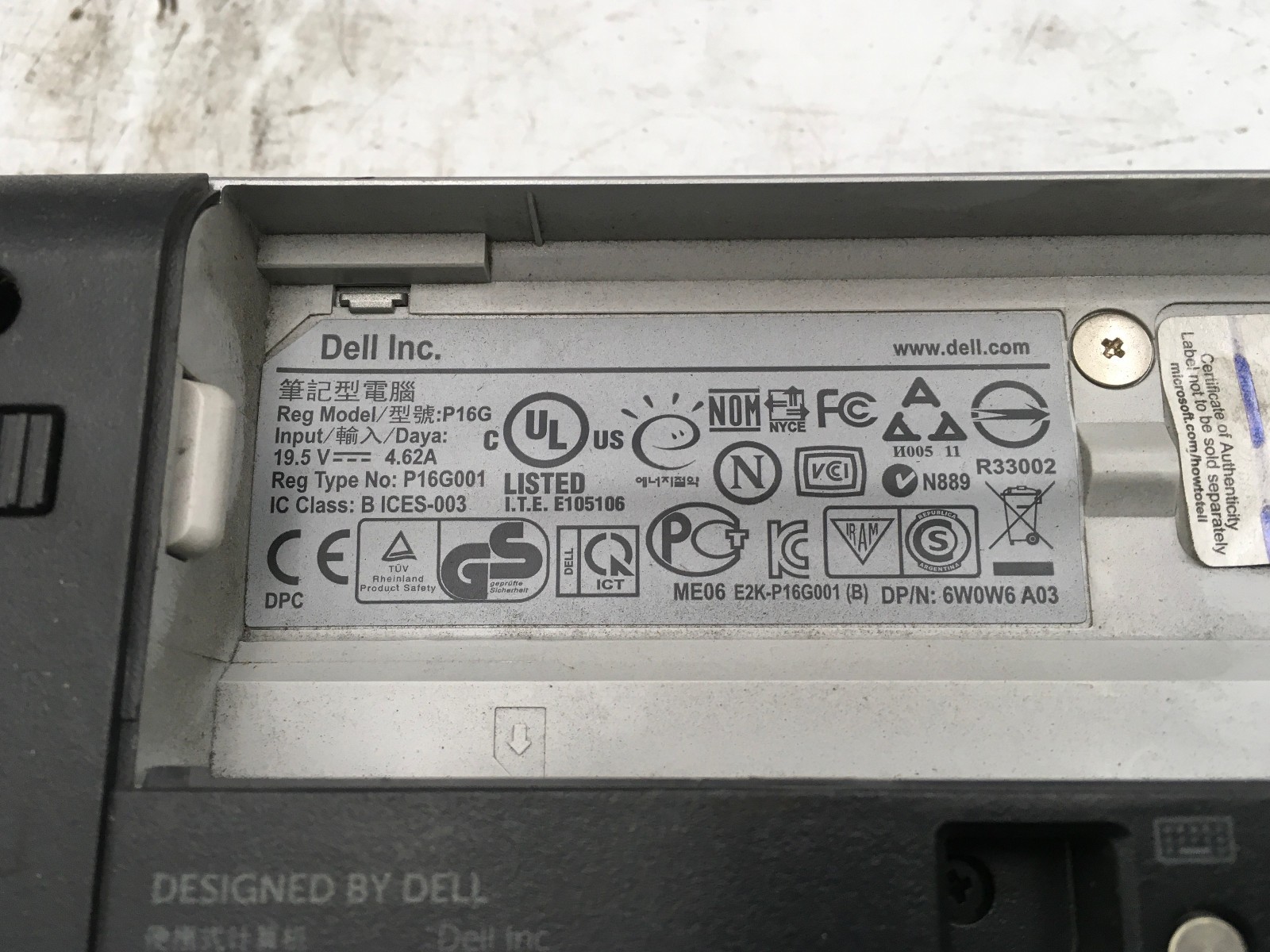 DELL LATITUDE E5420 – BOOTS TO BIOS/LOCKED – INTEL I3 2330M – NO RAM -READ- BB