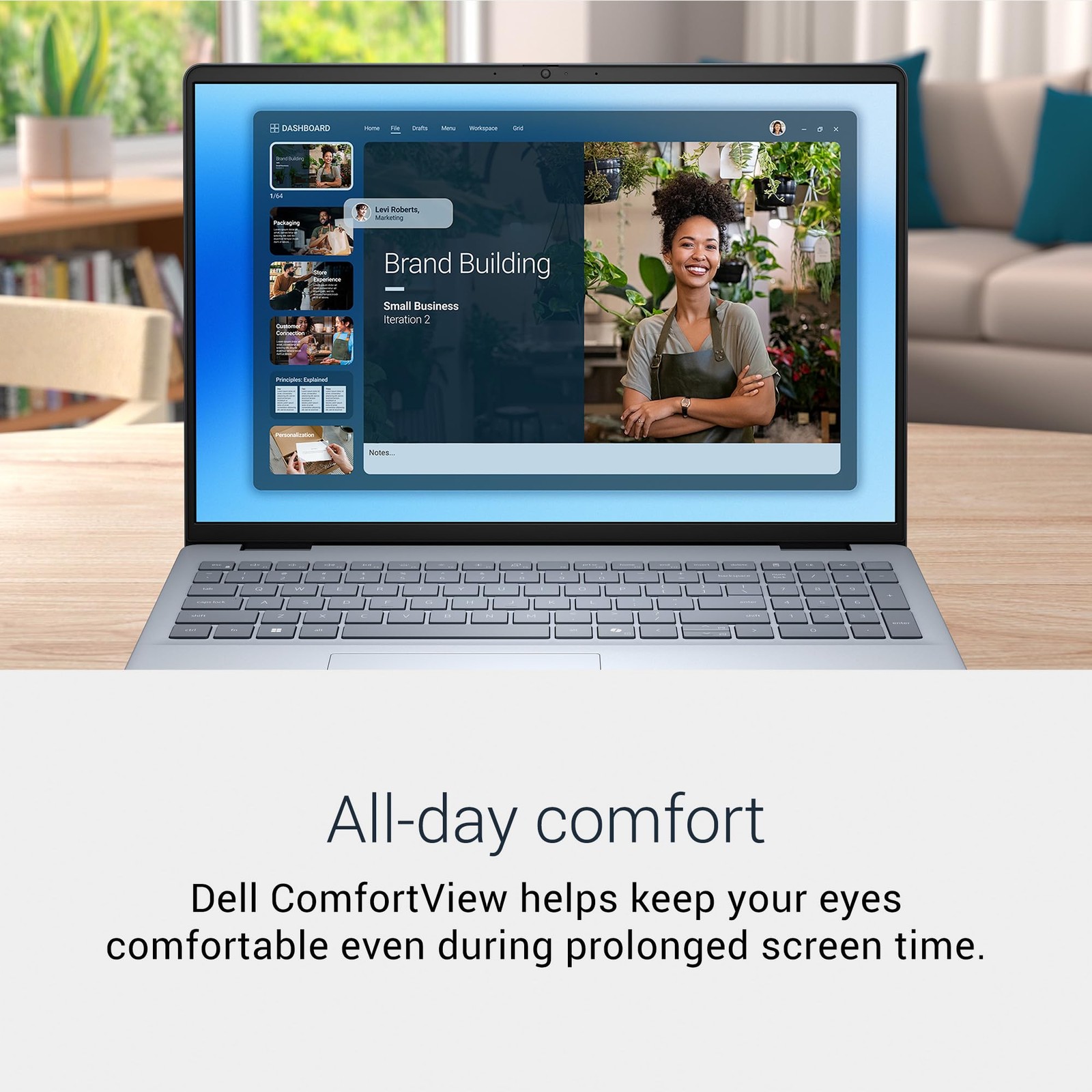 Dell 16 Laptop, 16.0-inch 2K Touchscreen Display, Intel Core 7 150U Processor,