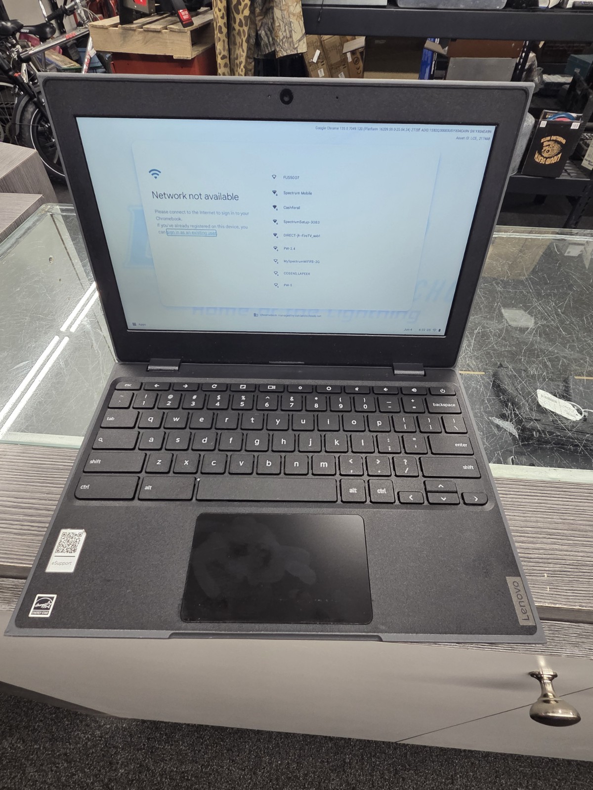 Lenovo Chromebook 100e 2nd Gen 11.6″ 4gb 32GB SSD , Black