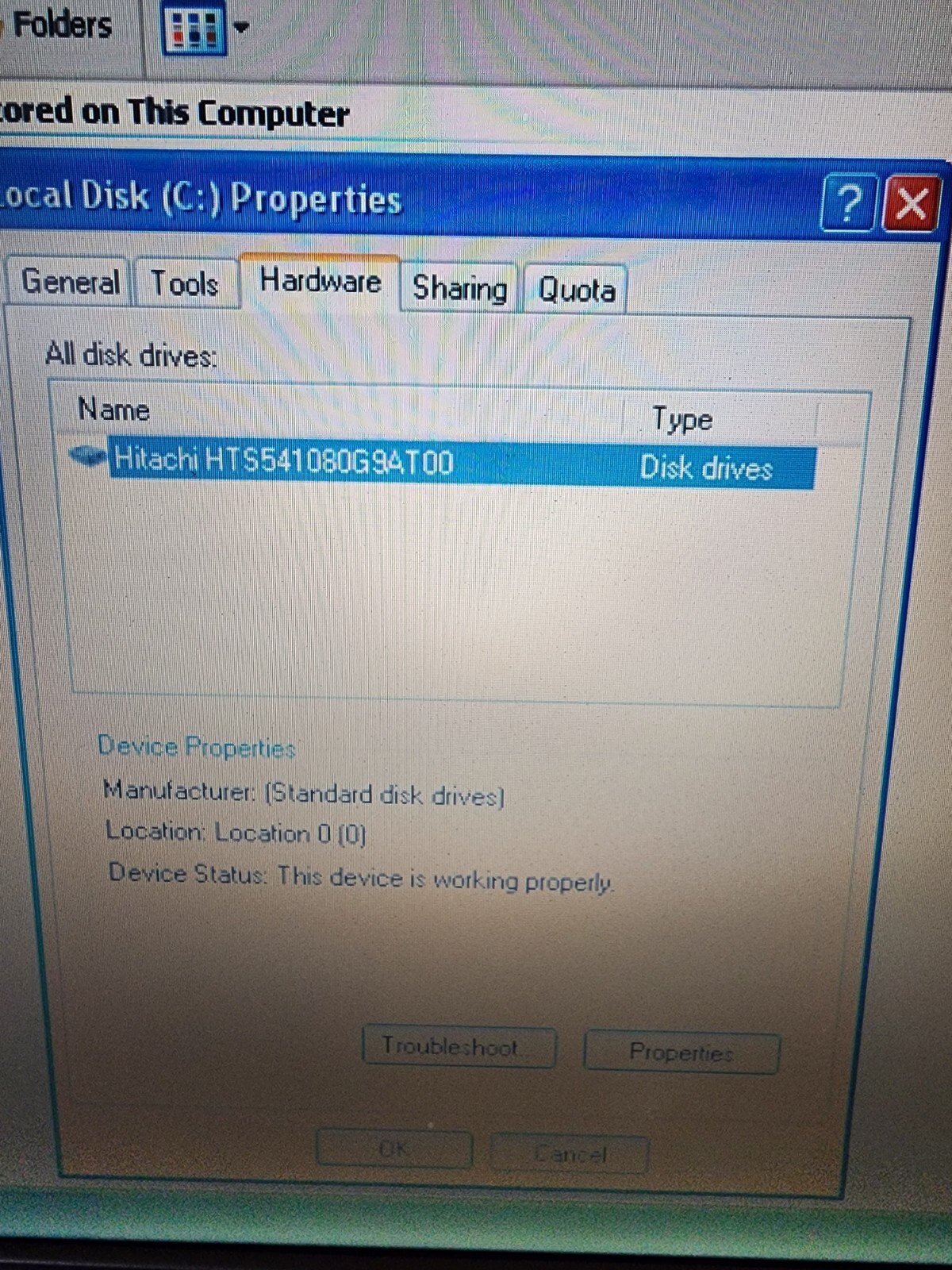 Dell Laptop Latitude D610 Model PP11L 80GB HDD Pentium M Tested Please Read