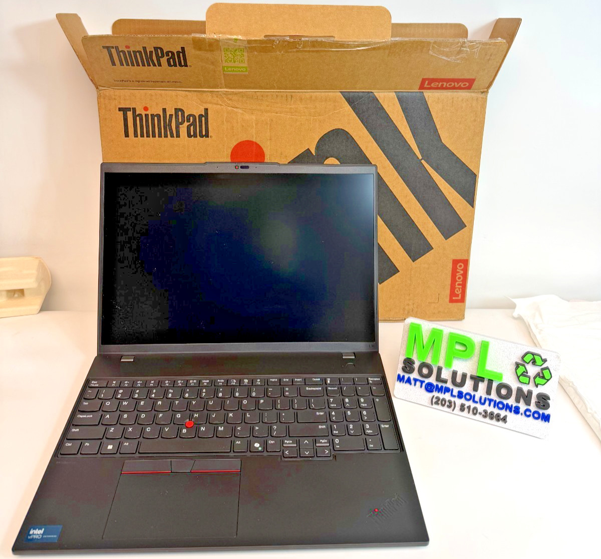 Lenovo ThinkPad L16 Gen 1 – 16″ Core Ultra 7 165U V Pro 16GB 512GB NVMe WUXGA