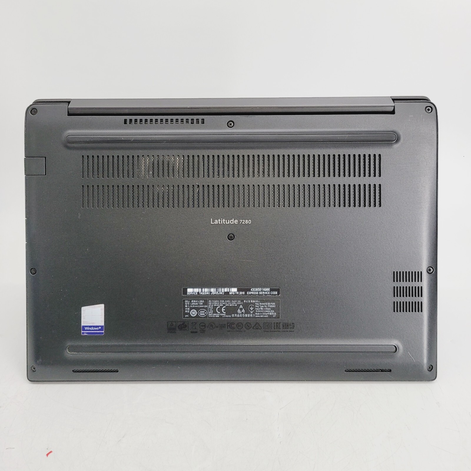 Dell Latitude 7280 Core i5-6300U 2.4GHz 4GB RAM No HDD 13″ ***Boot to Bios