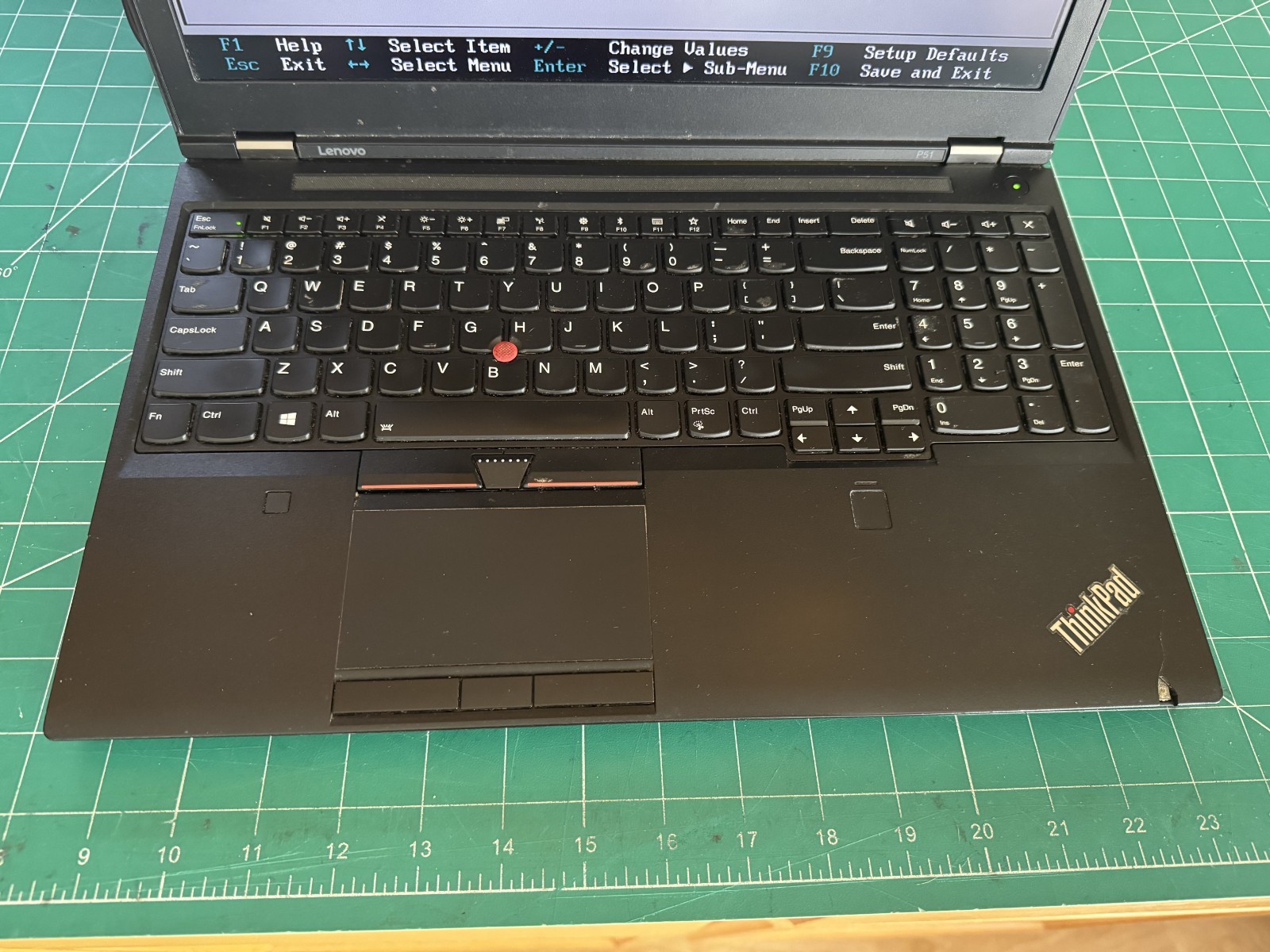 Lenovo Thinkpad P51 Xeon E3-1505M v6 3.0GHz NO RAM (NO SSD,AC ADAPTER,OS)