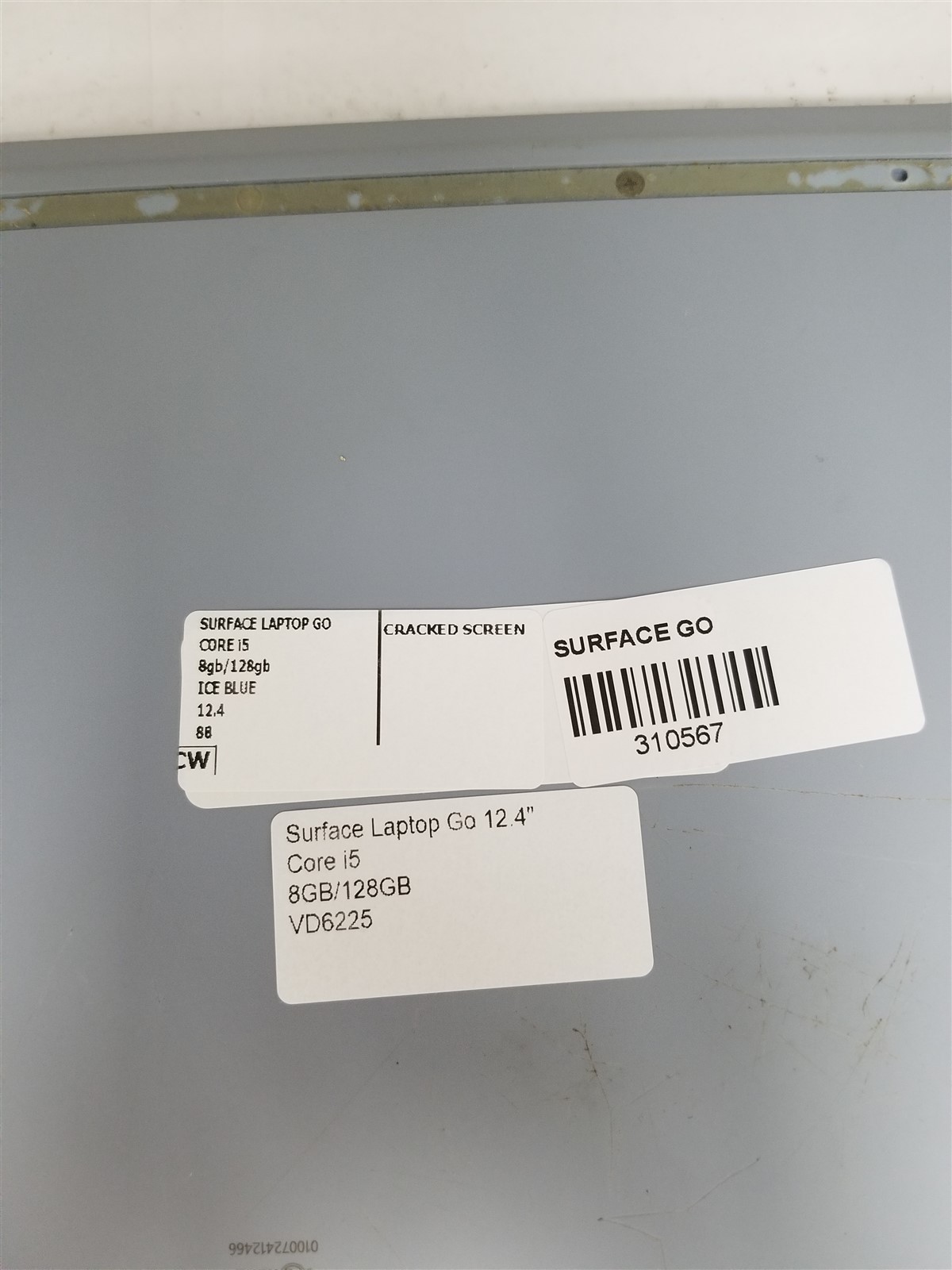 Microsoft Surface Laptop Go Core i5 12.4″ 8GB/128GB Blue See Details VD6225