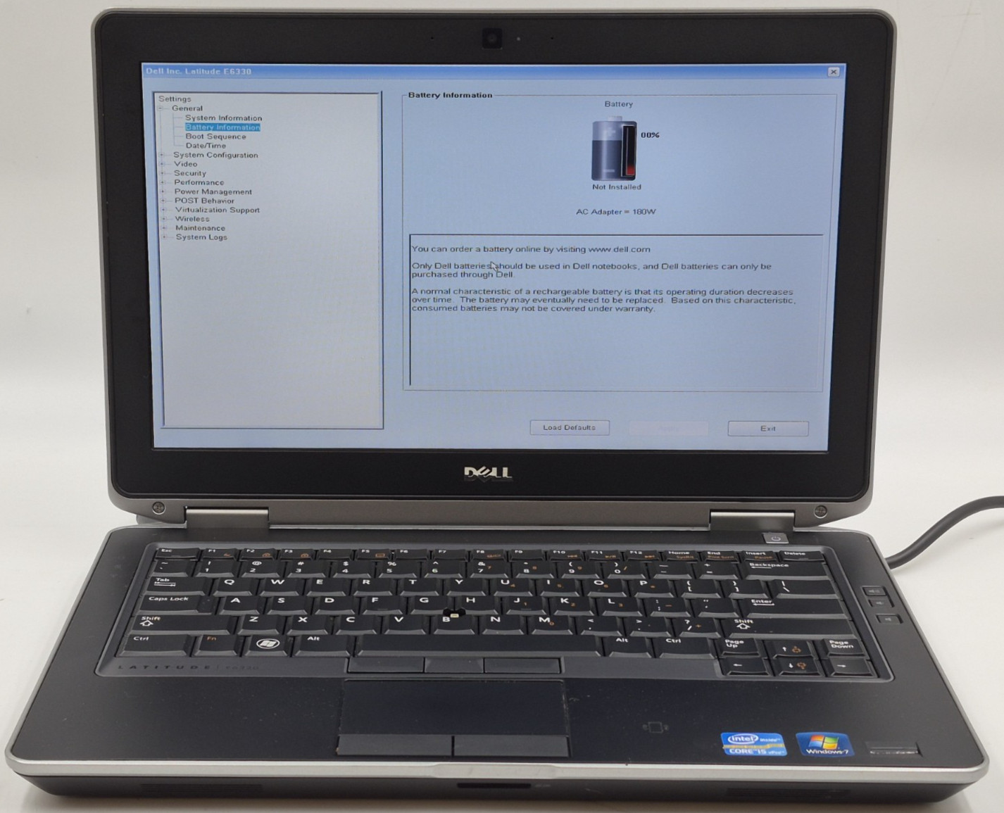 Dell Latitude E6330 Laptop i5-3320M 2.60GHz 8GB RAM 500GB HDD No OS