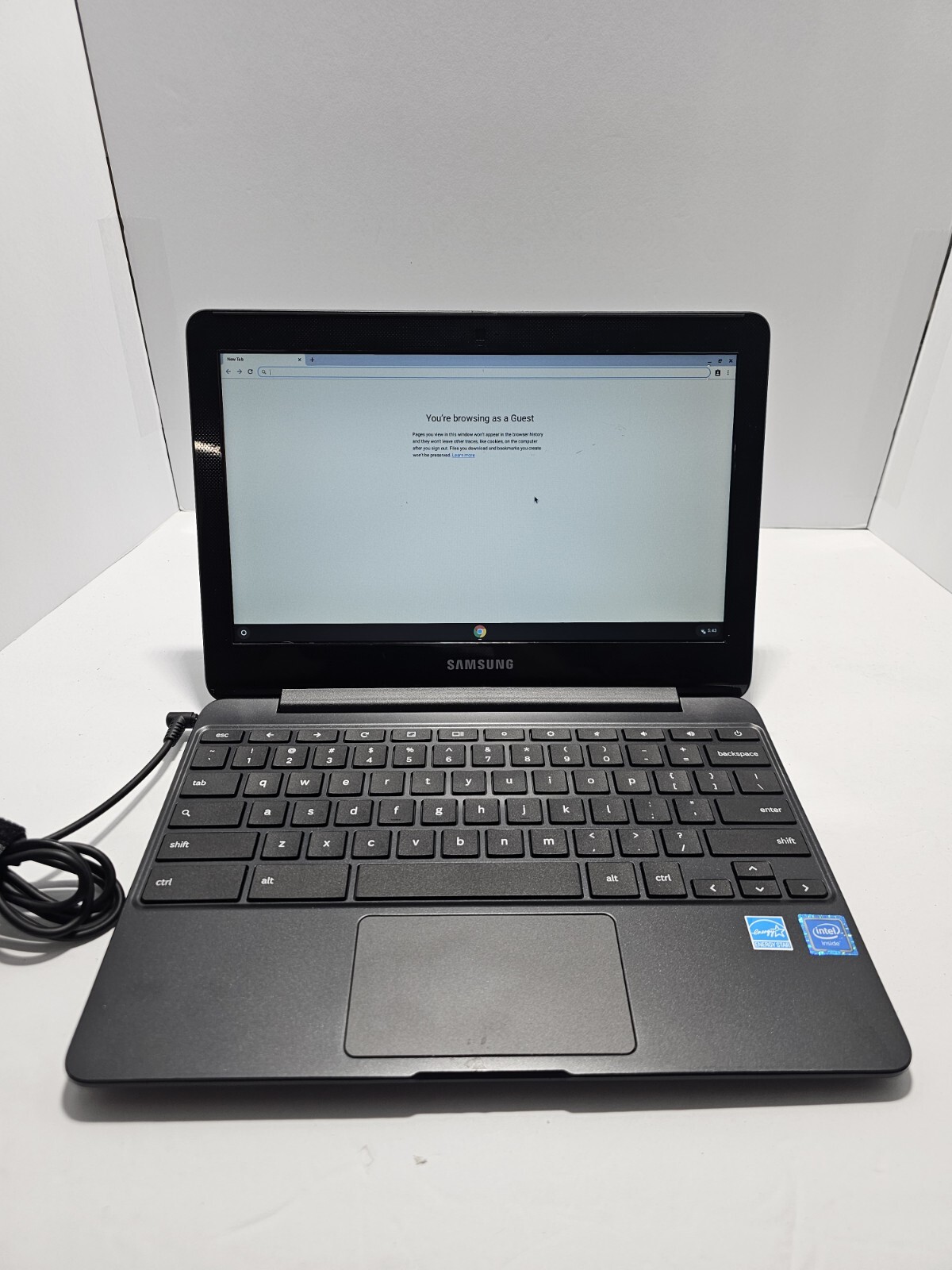 Samsung Chromebook 3 4GB Ram 16GB 11.6-Inch Laptop – Black – XE500C13