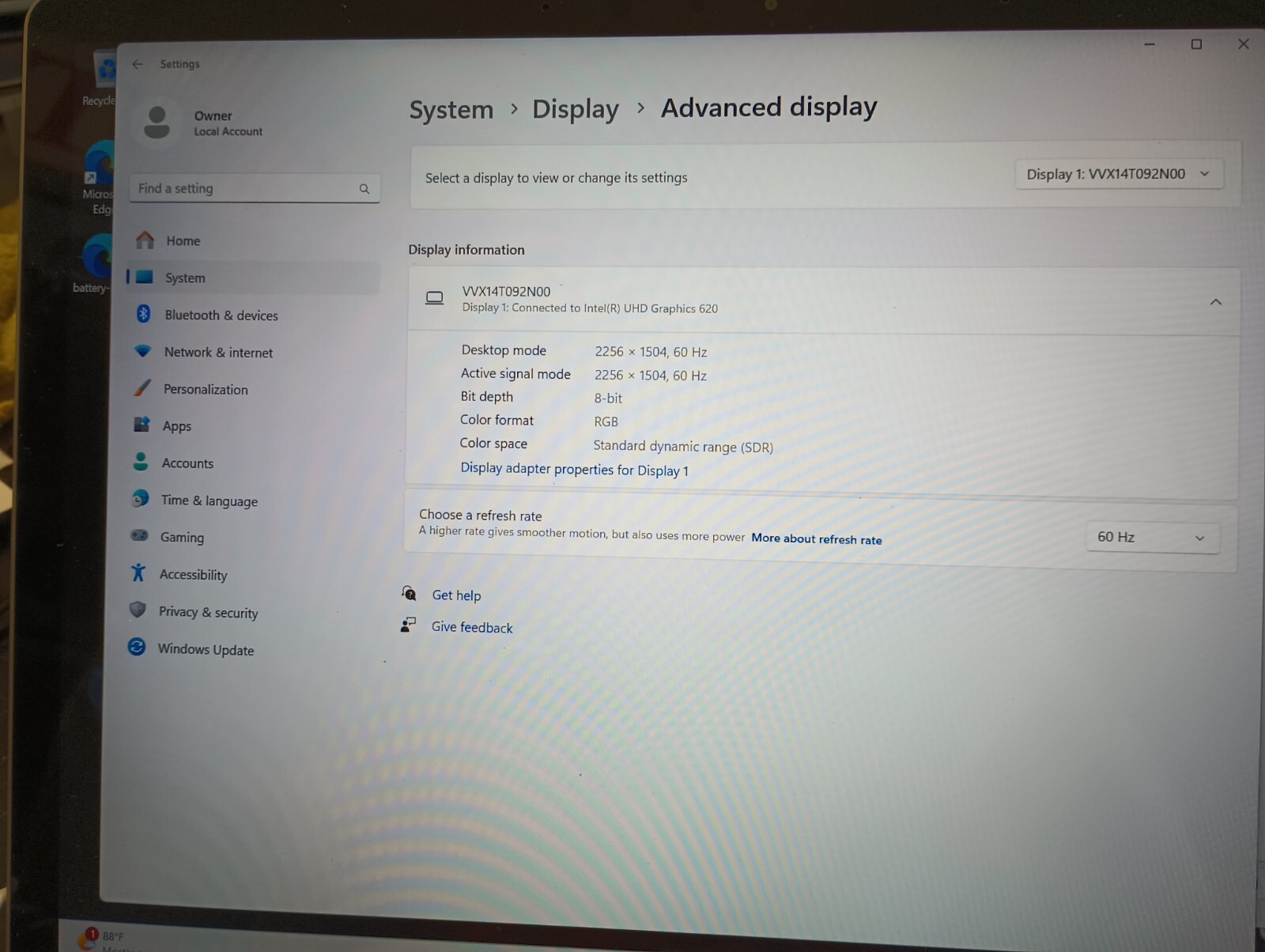 6191Surface Laptop 2 w/charger.i5 8th gen(4 cores).8GB.128GB NVMe.13.5″2K touch.