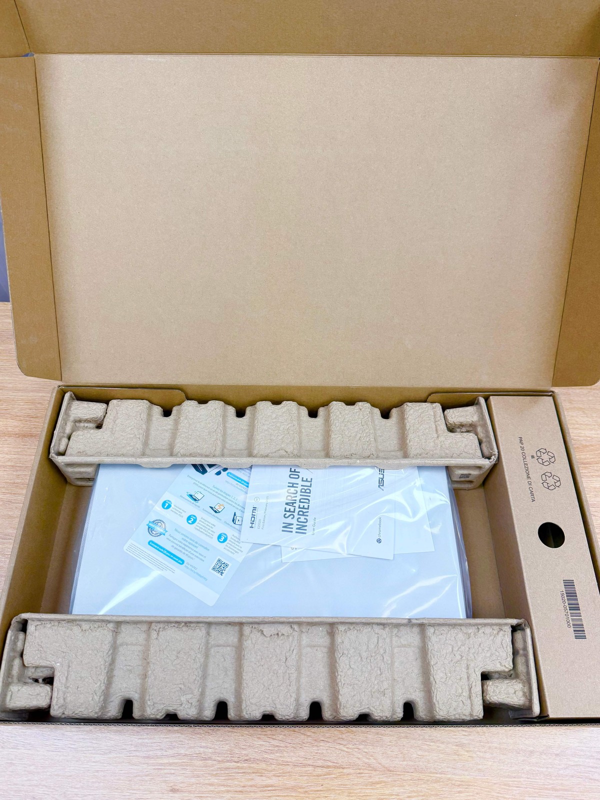 New Open Box Asus Chromebook CX1 15.6-inch Laptop CX1505CTA