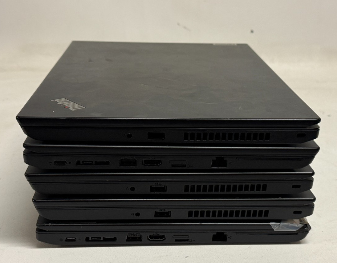 Lenovo ThinkPad L14 14″ (Mixed CPU – 8GB RAM – NO OS/HDD) – Lot of 5