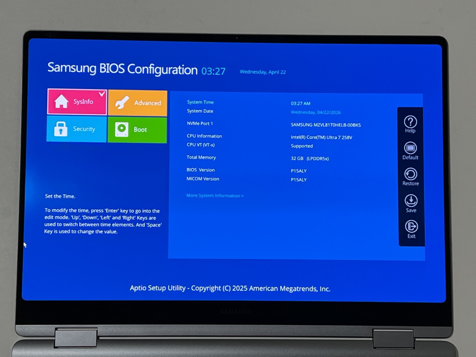 Samsung Galaxy Book5 PRO 360 16″ Intel Ultra 7 32GB RAM 1TB SSD NP960QHA #084H