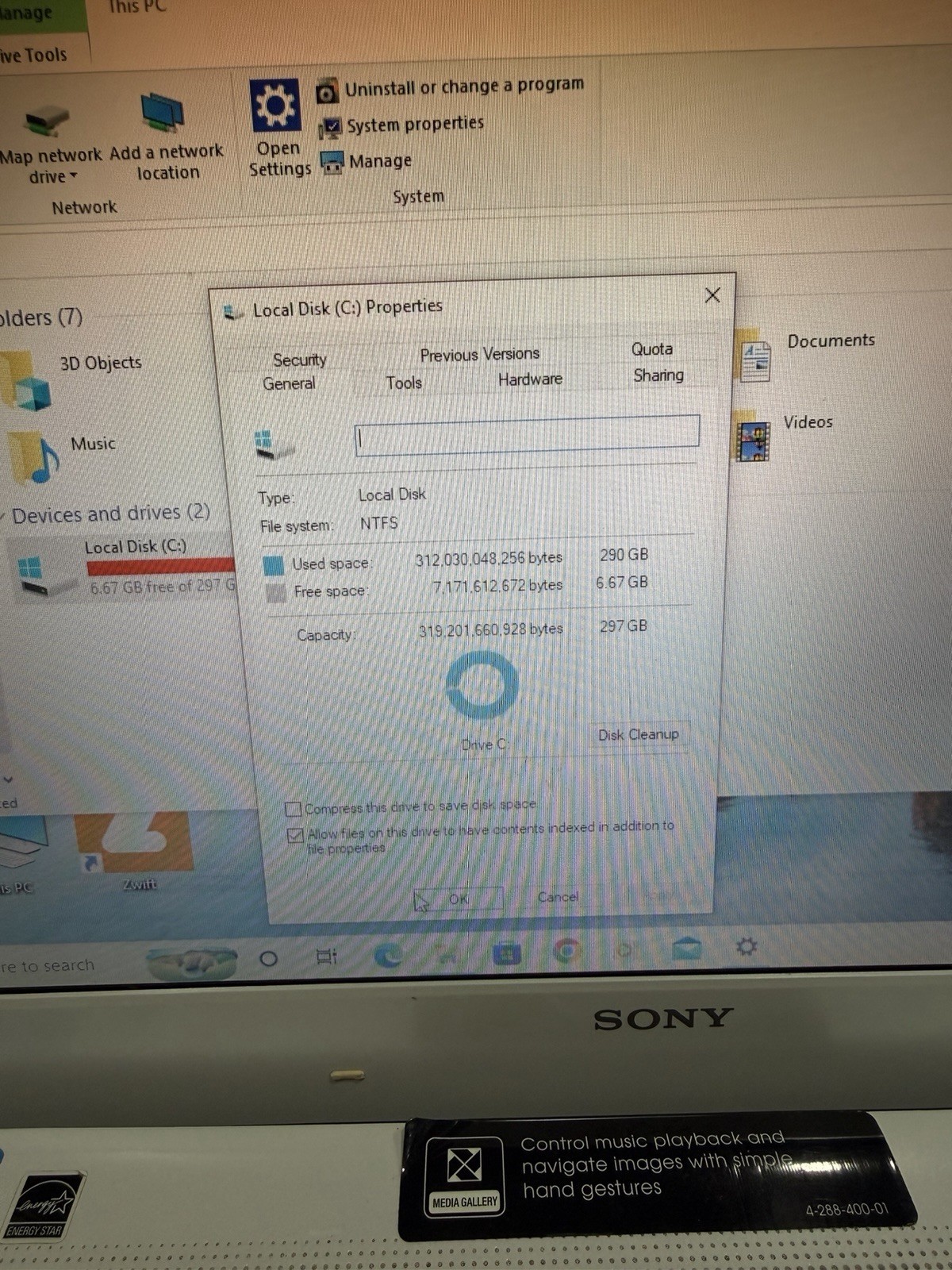 Sony VAIO VPCEG Laptop – Intel Core i3 – 300GB HDD – White – No Charger Included