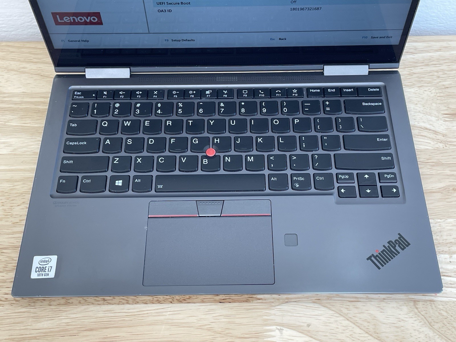 Lenovo ThinkPad X1 Yoga Gen 5 Touch – Core i7-10510U – 16GB RAM 512GB SSD Win11