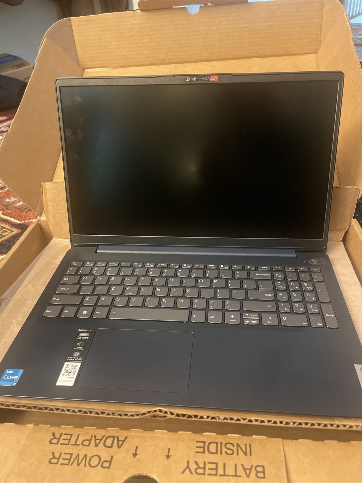Lenovo Laptop Ideapad 3 15IAU7 Intel Core i3 Windows 10