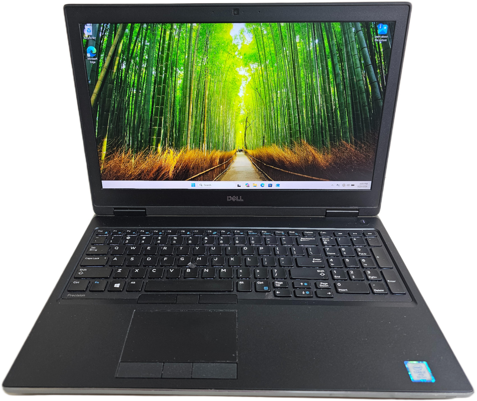 Dell Precision 7530 Laptop – 2.6 GHz i7-8850H 16GB 256GB SSD Cam P1000 15.6″ SP1