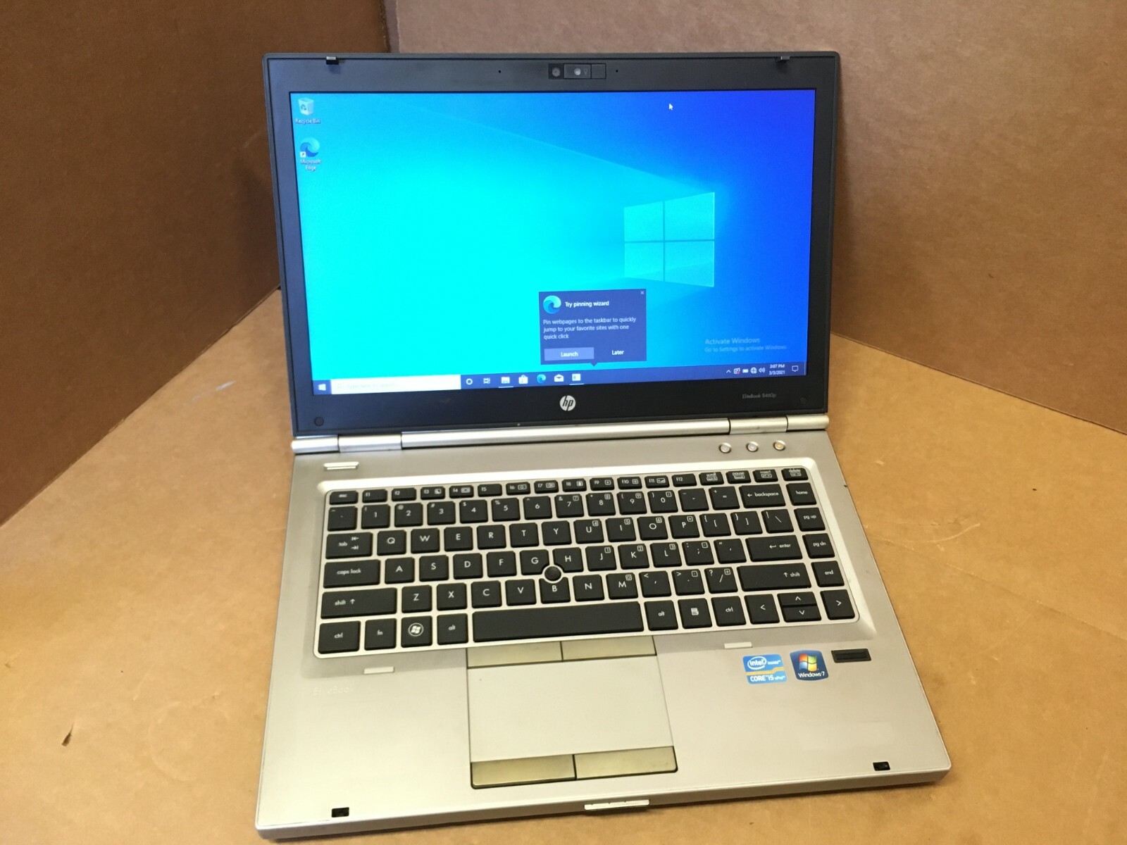 HP EliteBook 8460p Laptop i5 2.5GHZ 300GB HDD 4GB RAM DDR3 Windows 10 COMPLETE