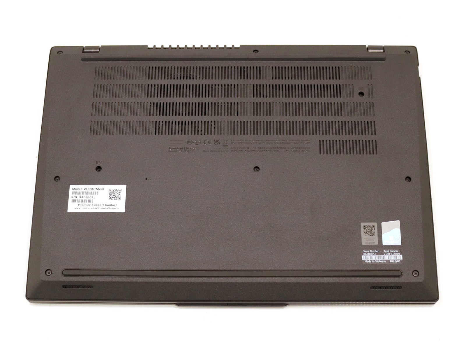 Lenovo ThinkPad L16 Gen 2 16.0″ Ultra 5 235U 16GB 256GB NVMe W11P Warranty 2029