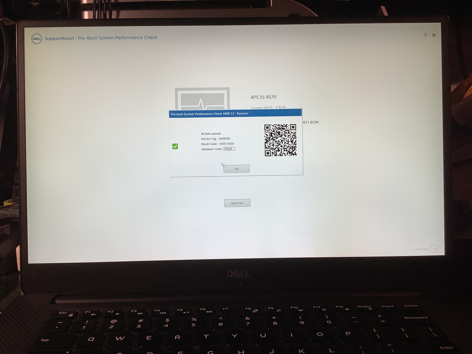 Dell XPS 9570, Gaming-GTX1050Ti, i7-8750H, 16GB – 512GB Windows 11 Home #439RJR2