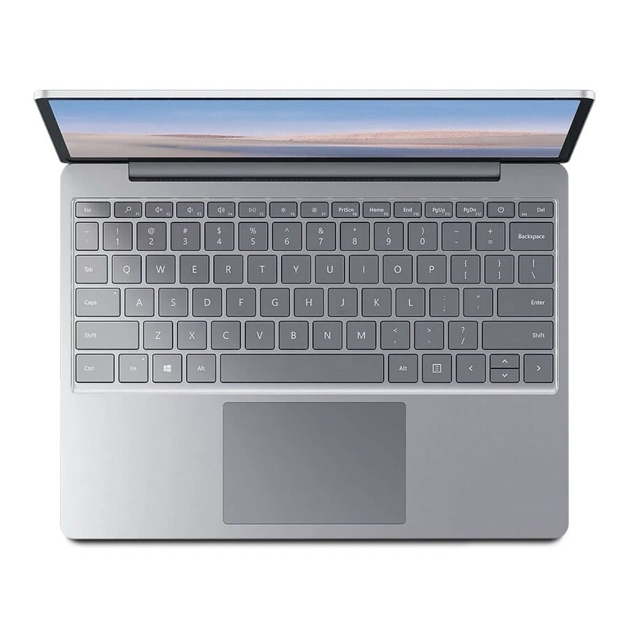 Microsoft Surface Laptop Go 12.4″ Silver & Beige Hard Shell Case