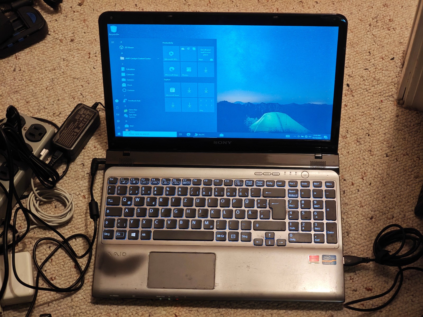Sony Vaio sve151e11m – 700GB HDD, 8GB RAM, Intel i7-3632QM, AMD Radeon 7500M