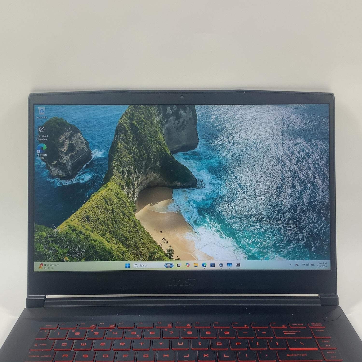 MSI Thin GF65 10SDR 15.6″ i7-10750H 2.6GHz 16GB RAM 1TB SSD GeForce GTX 1660 Ti